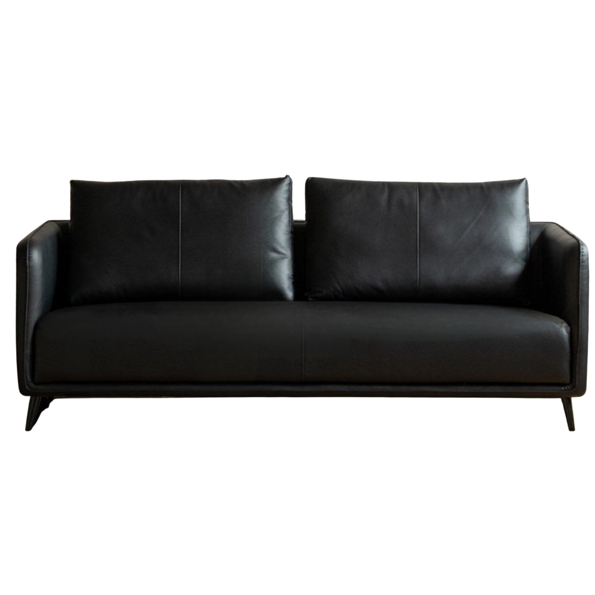 Genuine Leather Sofa, Italian Minimalist Design