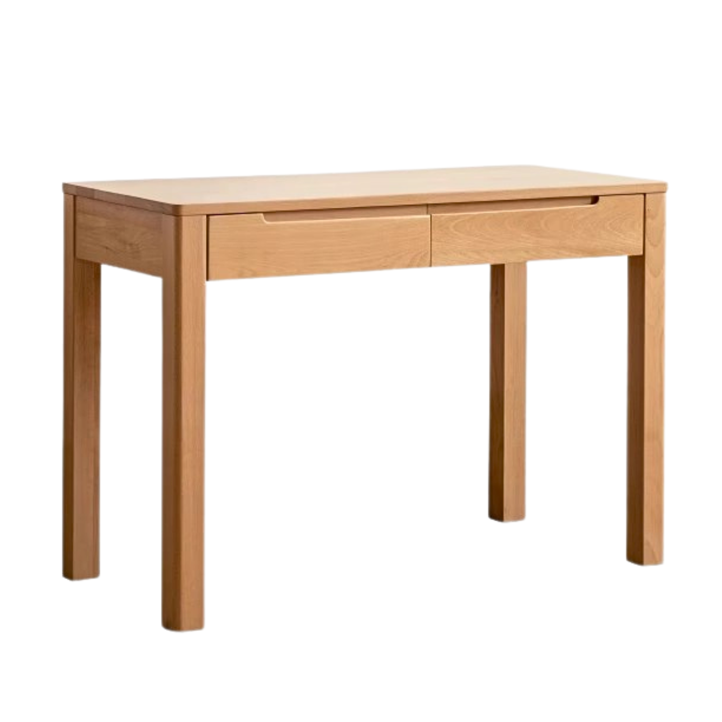 Beech solid wood study computer office desk-