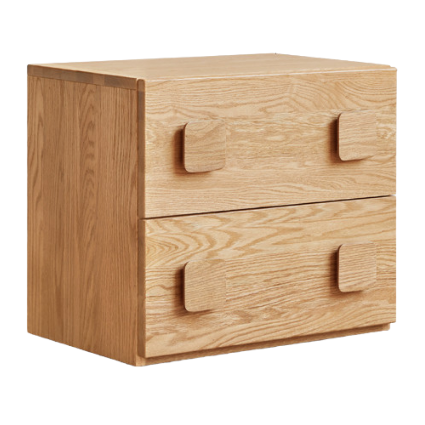 Ash, Rubberwood, Oak Solid Wood Floor-Standing Module Combination TV Stand