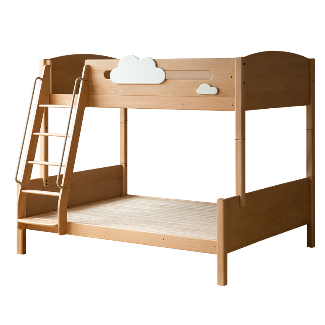 Beech Solid Wood Children's Bunk Bed