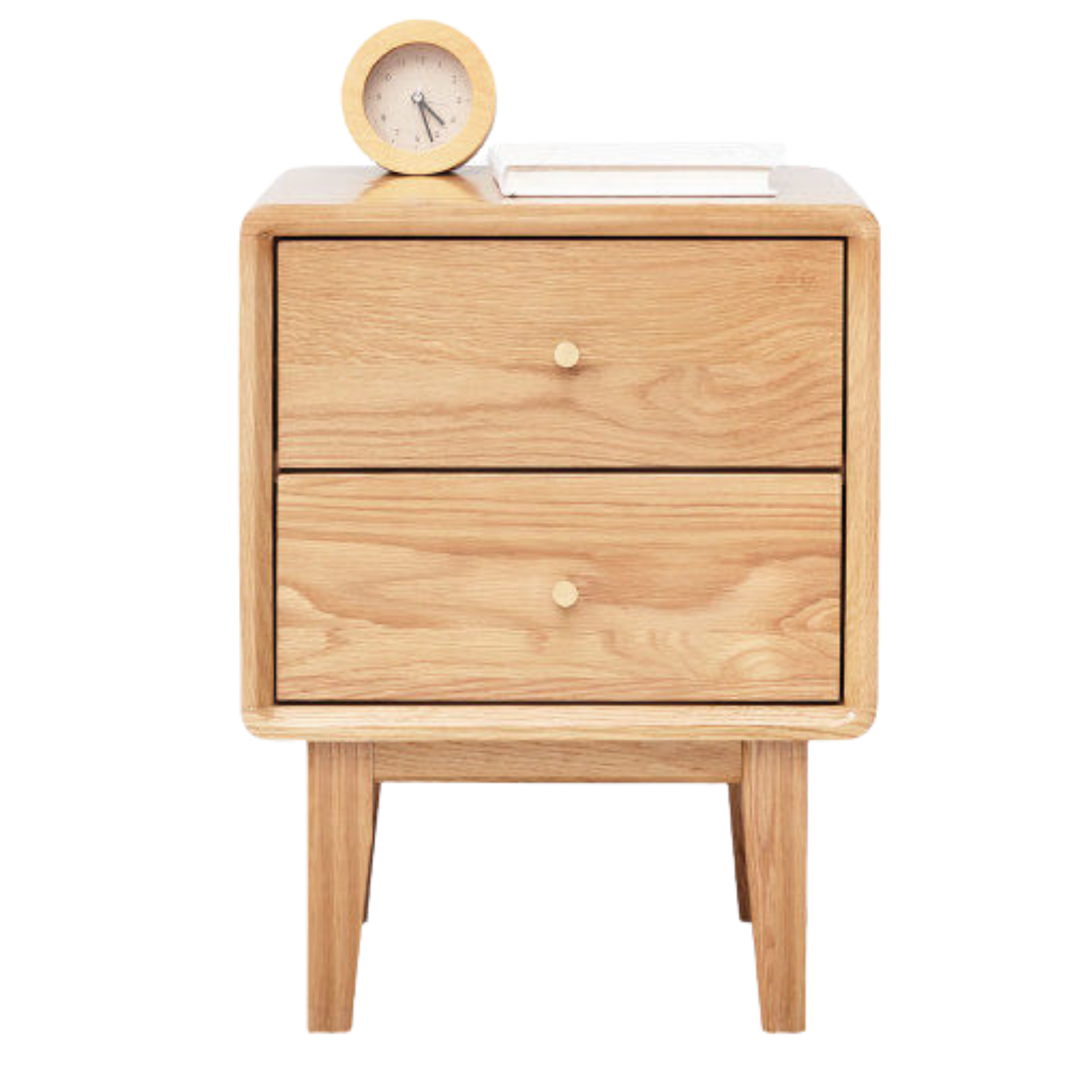 Beech, Oak, Rubberwood, Ash solid wood Nightstand