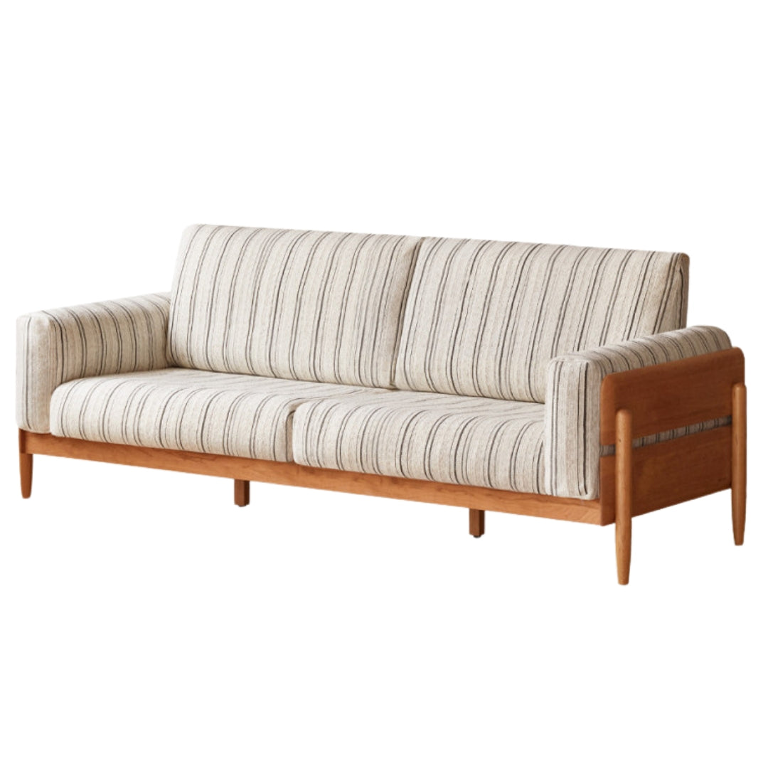 Cherry Solid Wood Sofa Living Room Antique