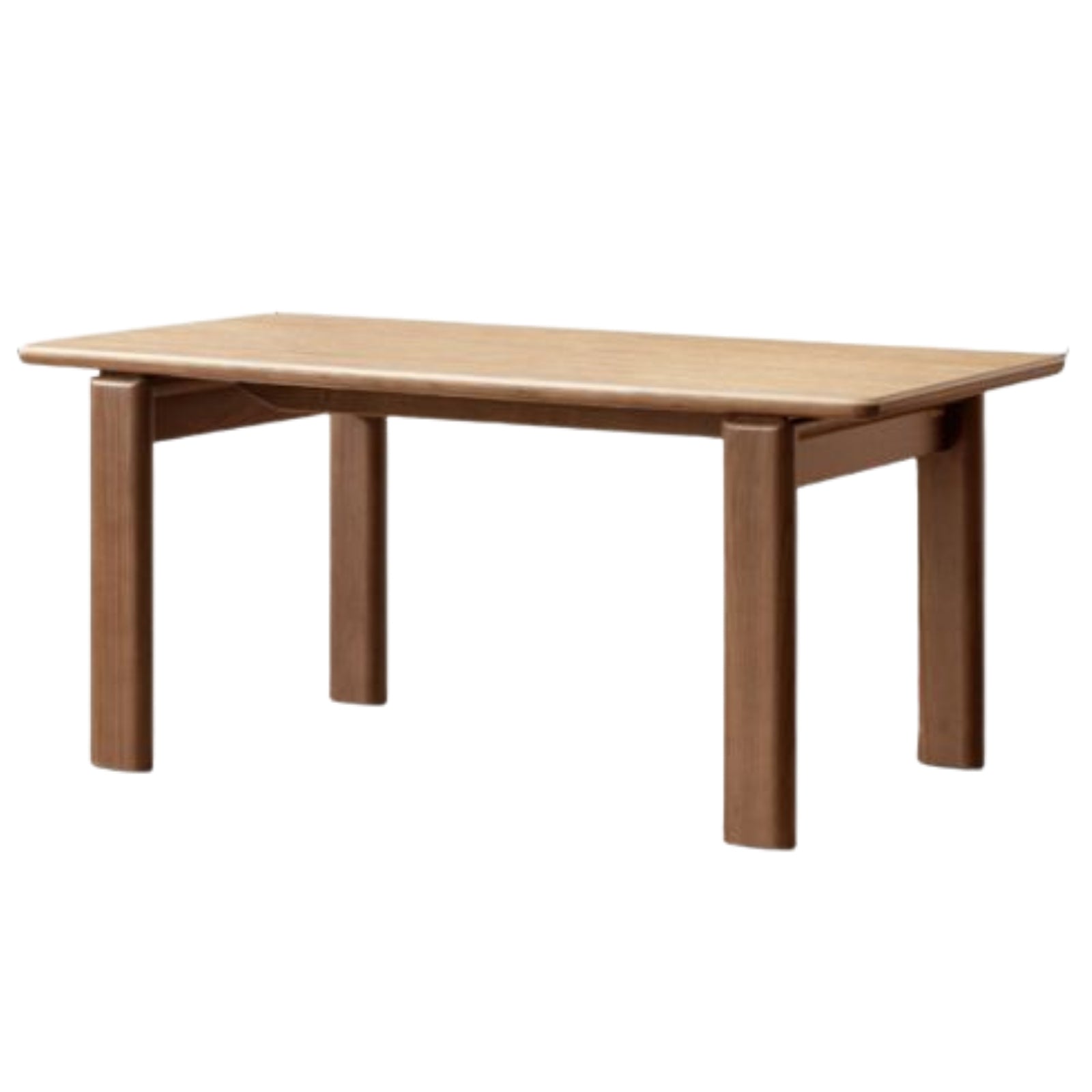 Black Walnut Solid Wood Dining Table Light Luxury Style