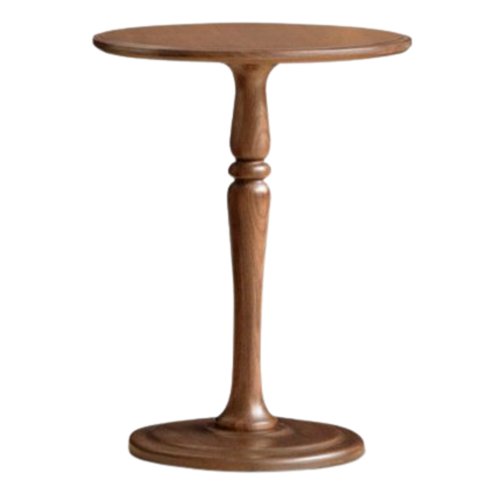 Black Walnut Solid Wood Coffee Table with Storage Drawer, Mid Century