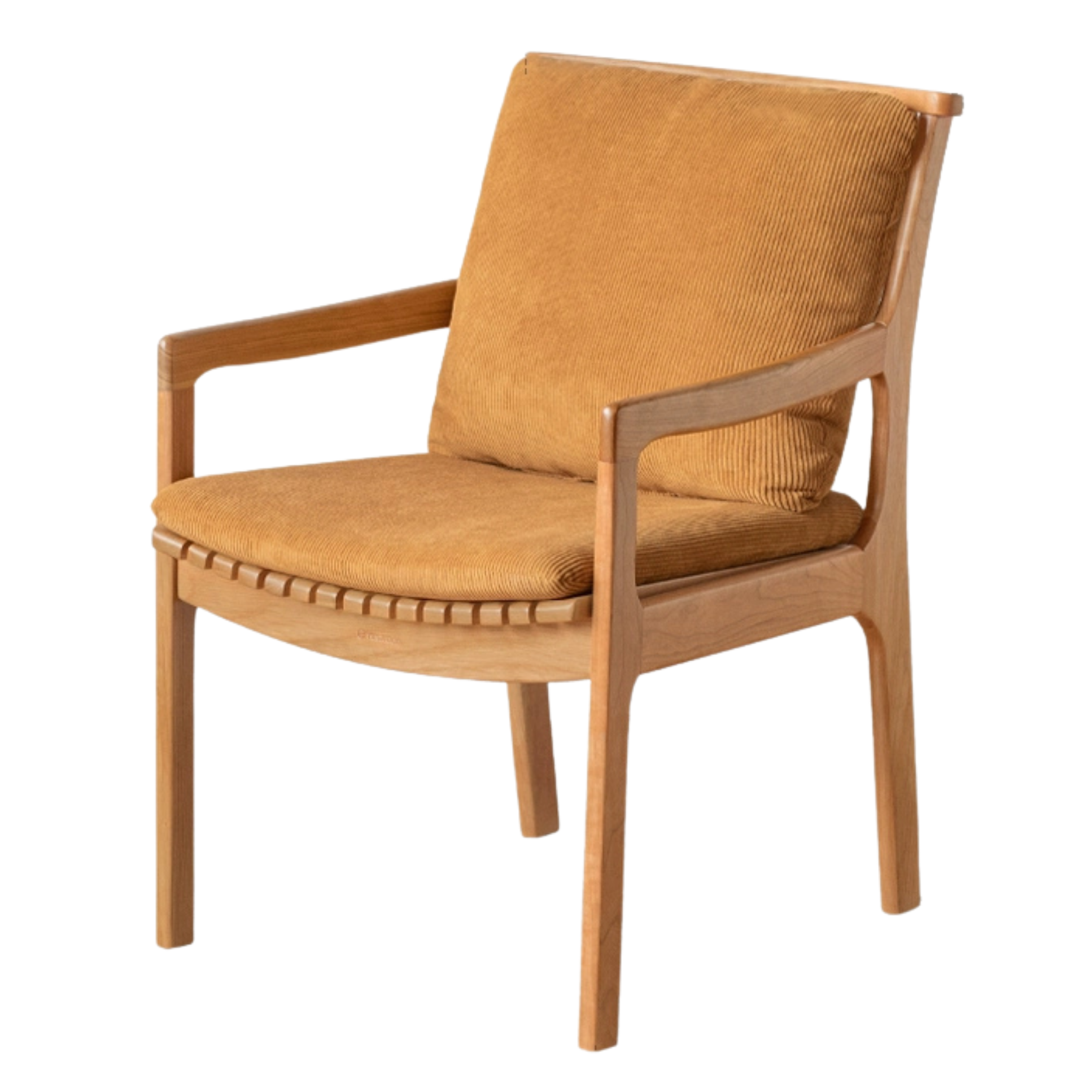 Cherry, Ash, Oak, Beech Solid Wood Book Chair Comfortable Soft Back Chair