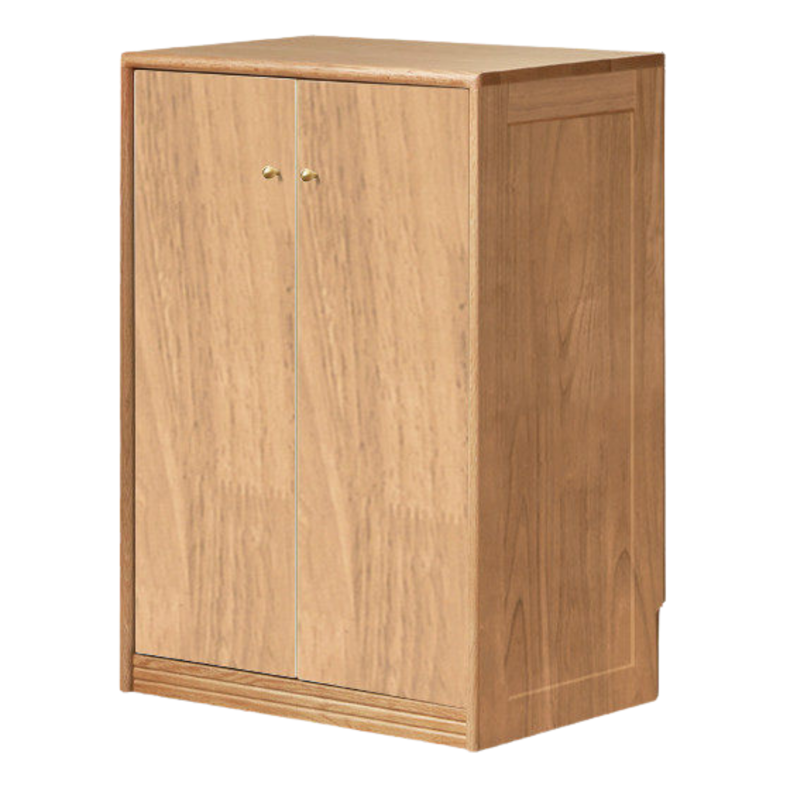 Oak Solid Wood, Solid Rubberwood Combination Bookcase