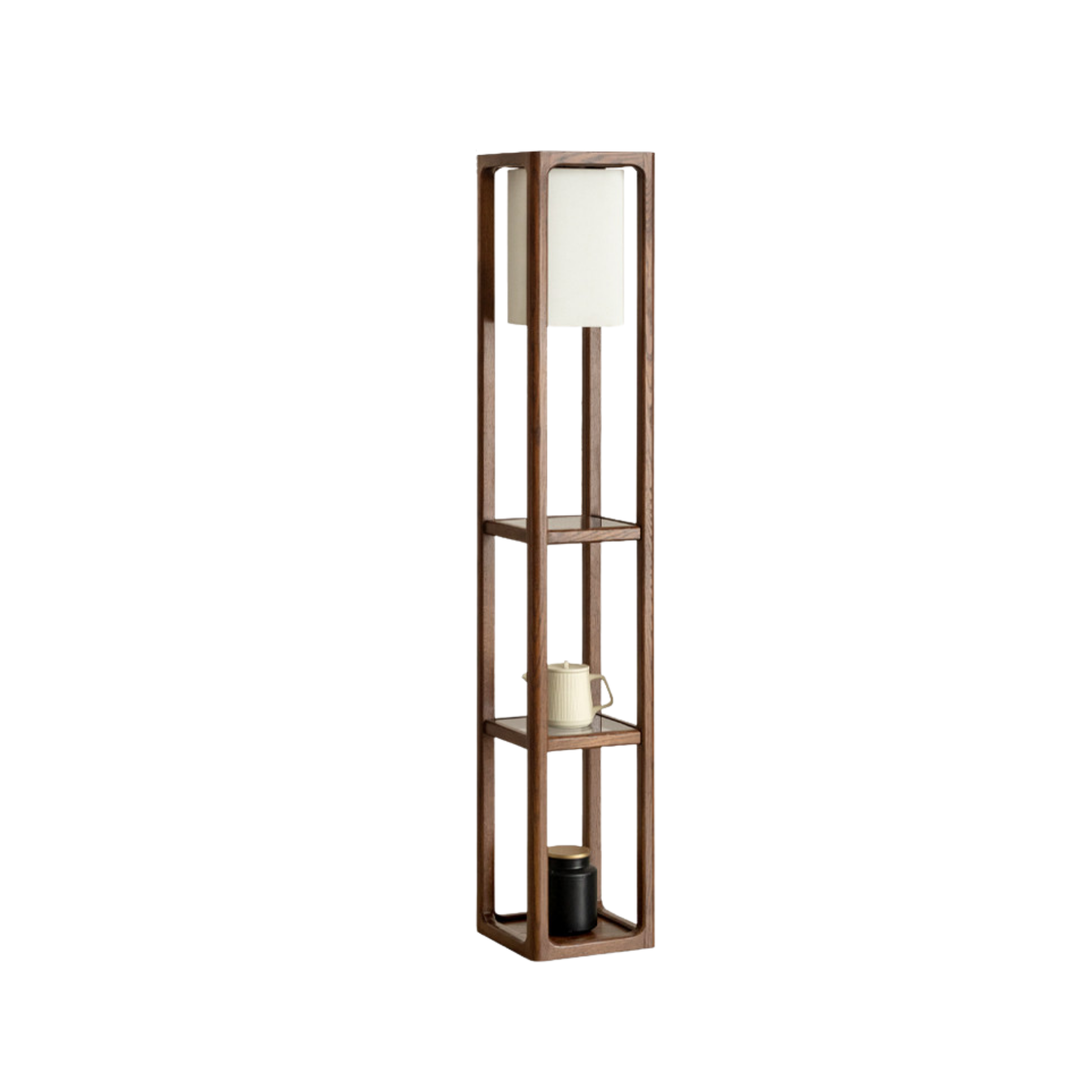 Oak Solid Wood Storage Rack