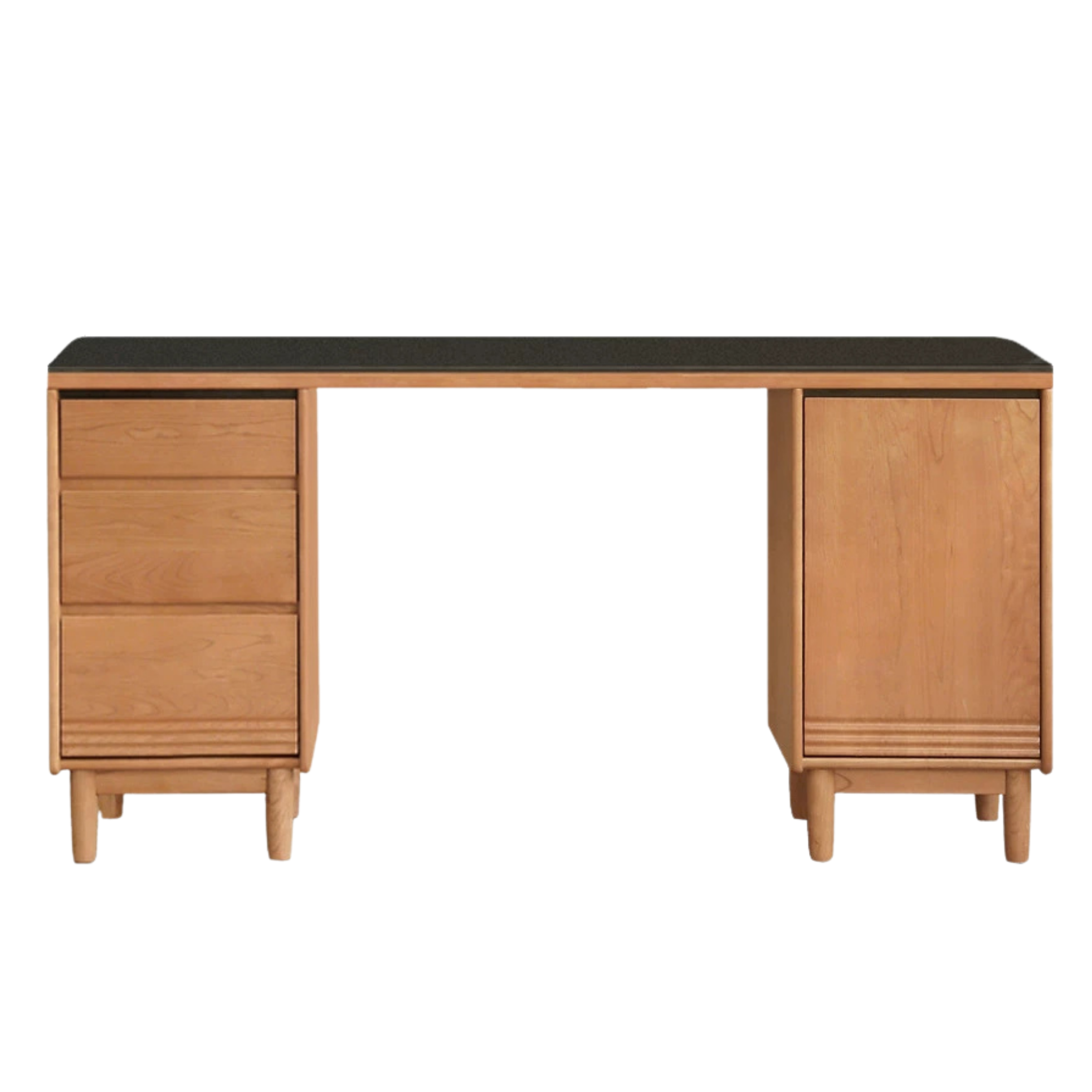 Cherry Solid Wood Rock Plate Sideboard