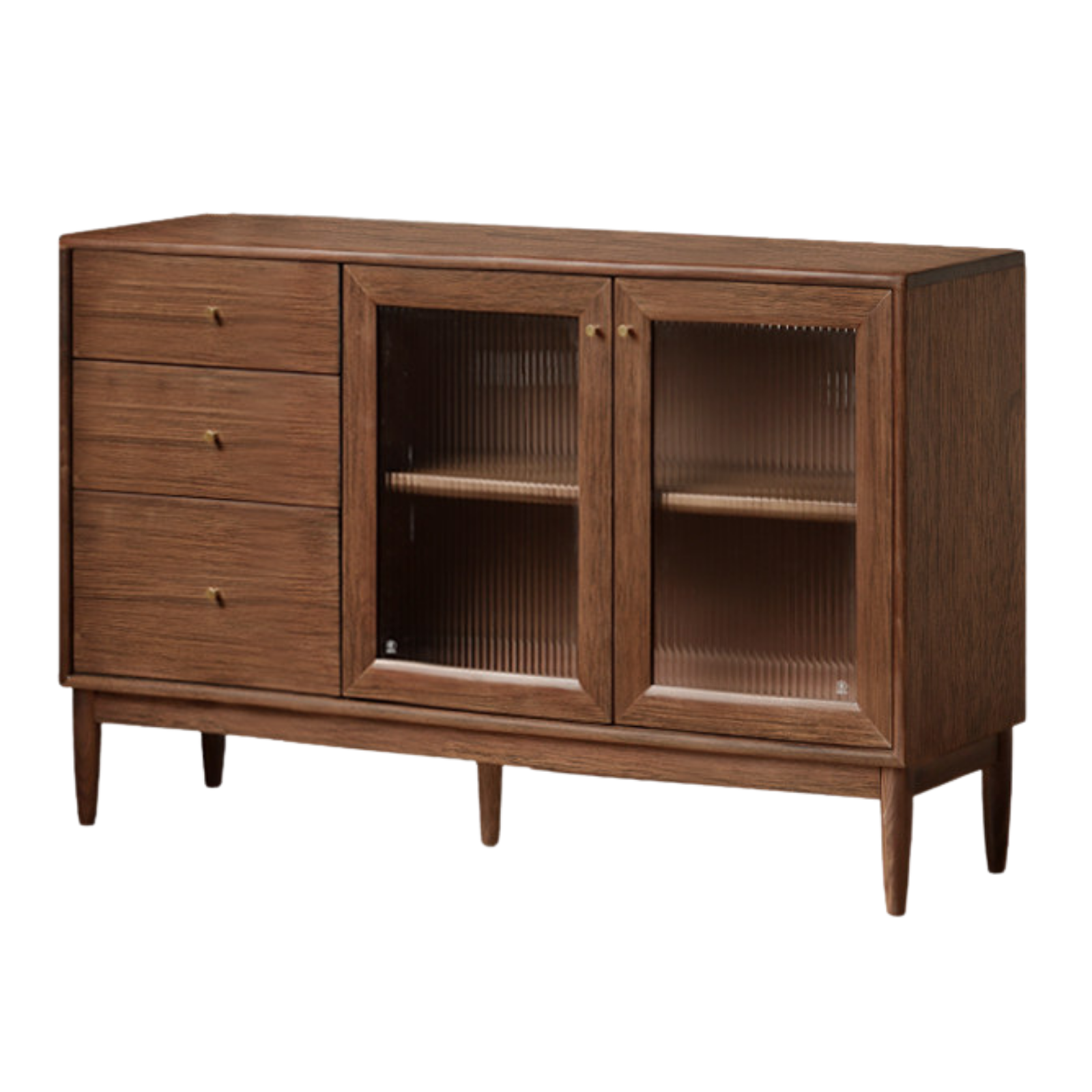 Black Walnut , South American Walnut, Catalpa Solid Wood Sideboard, Buffet Cabinet