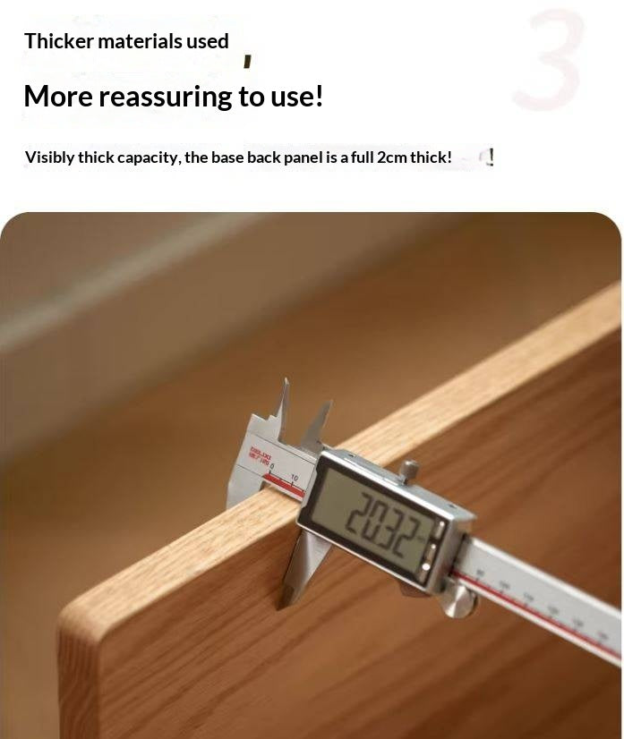 Tulipwood, Ash, Solid Rubberwood Retractable Floor TV Cabinet.