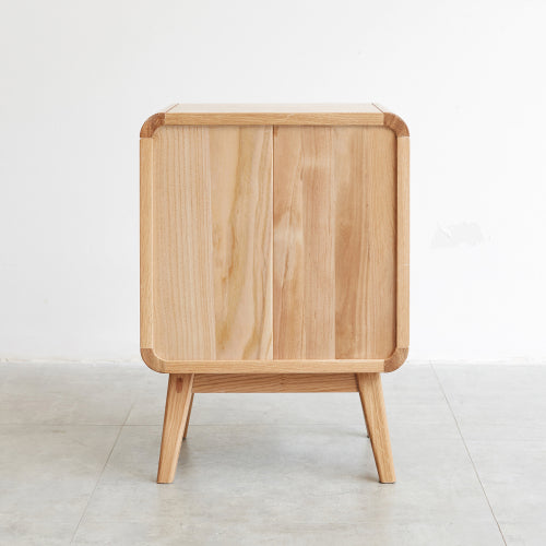 Oak, Beech solid wood nightstand