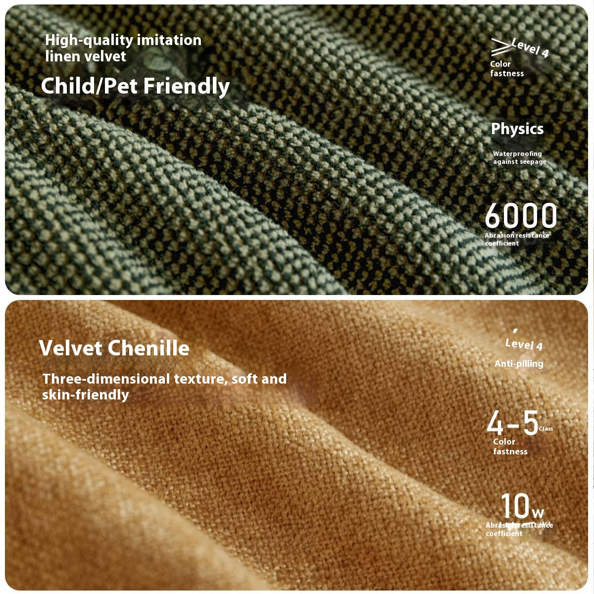 Modular Fabric Sofa – Modern Casual Free Combination Sofa Tofu Block Design