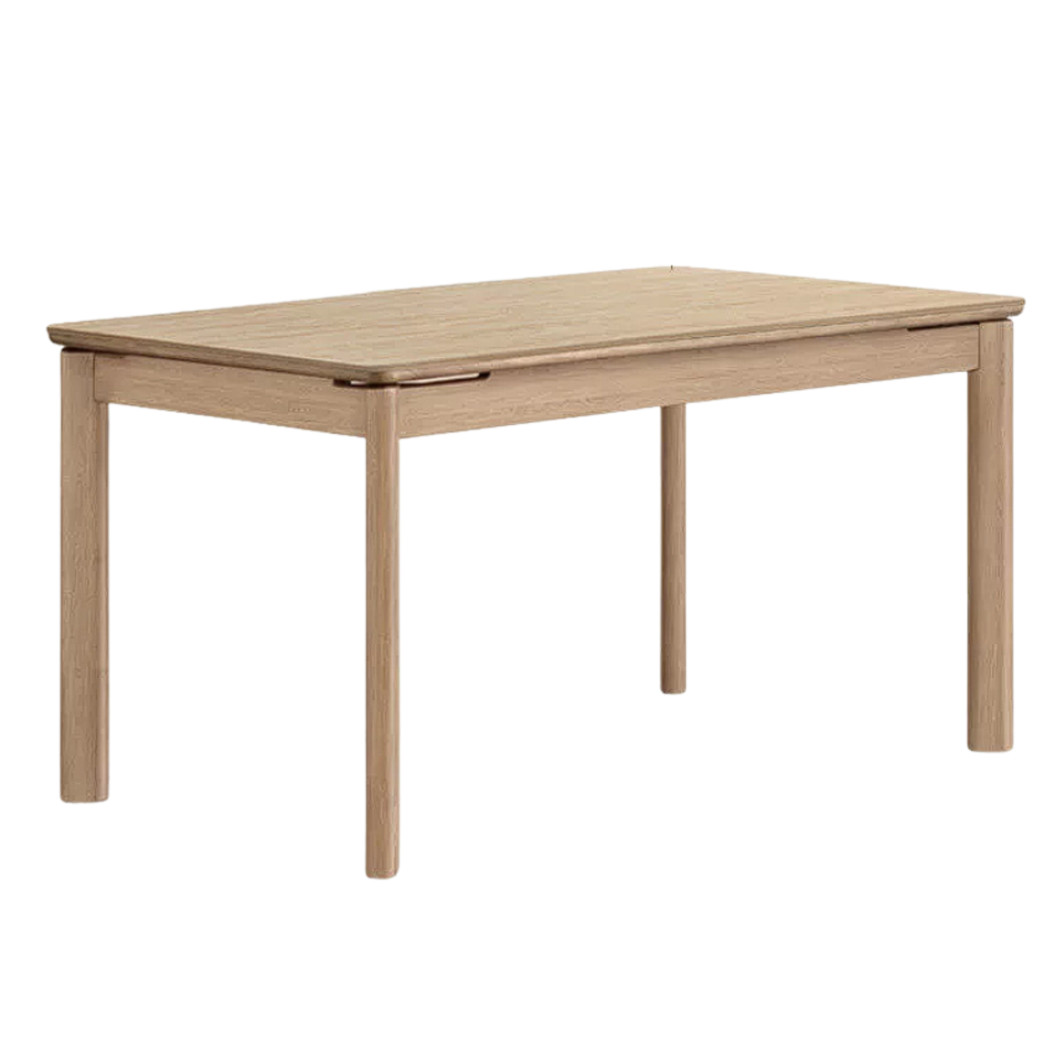 Ash, Oak Solid Wood Modern Minimalist Style Slab Dining Table