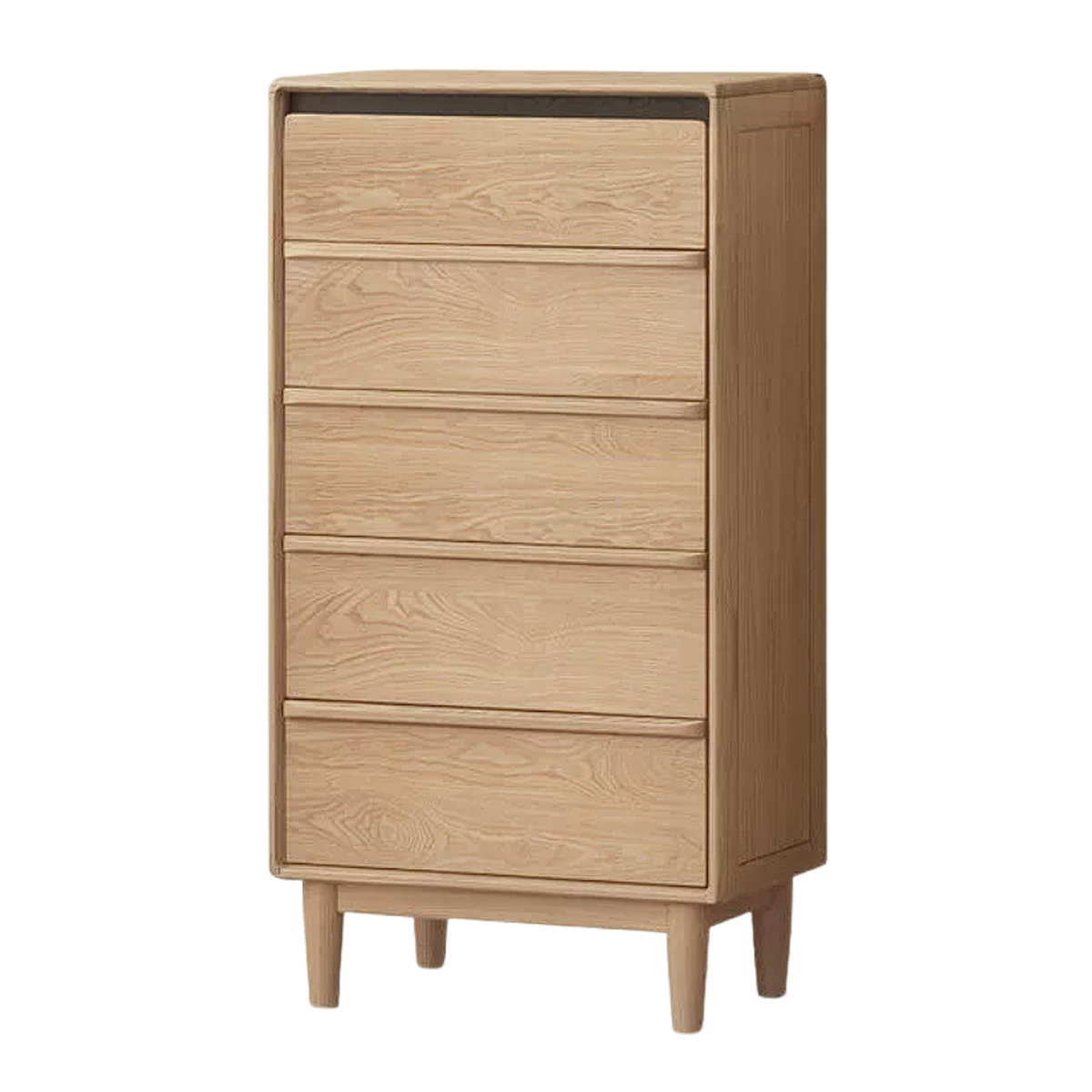 Oak, Ash Solid Wood Modern Storage  Drawer Cabinet