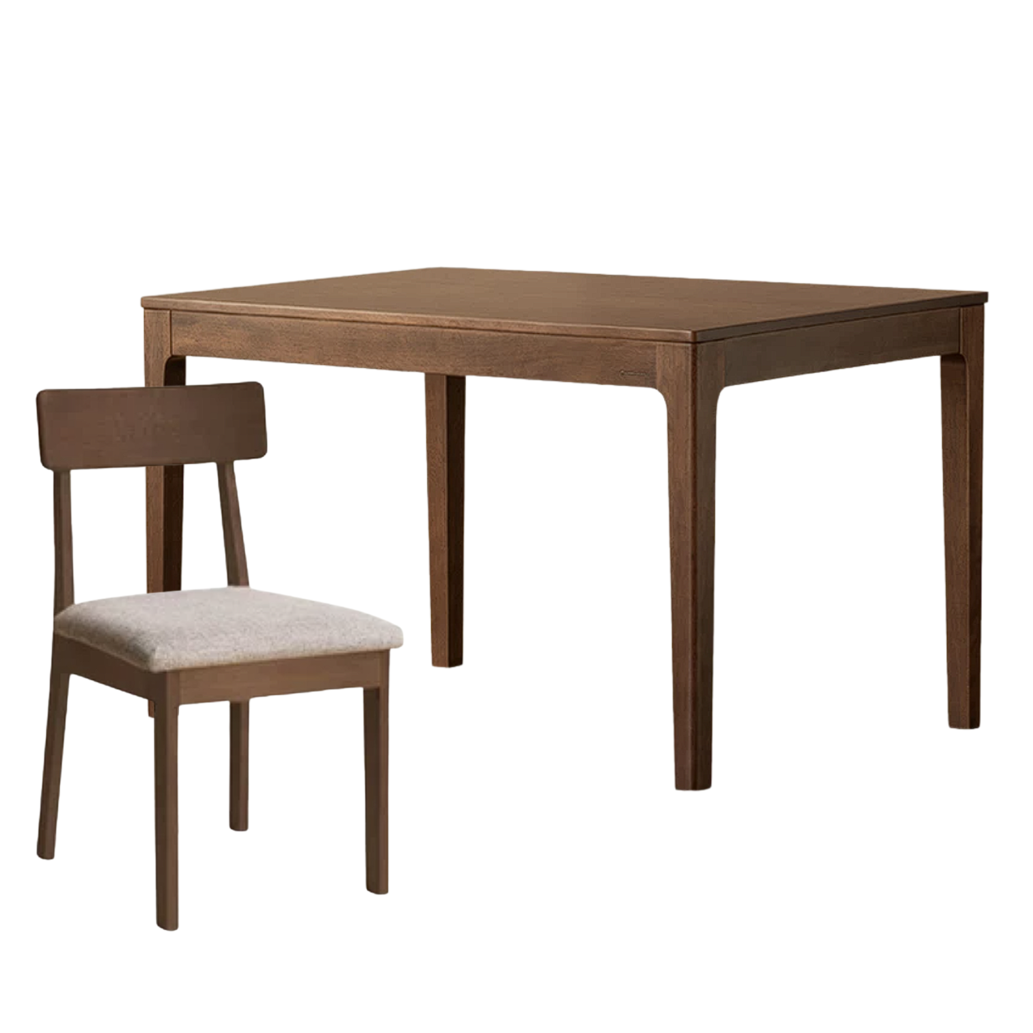 Black Walnut, Sandalwood, Red Zebrawood, Golden Pearwood Solid Wood Rectangular Dining Table