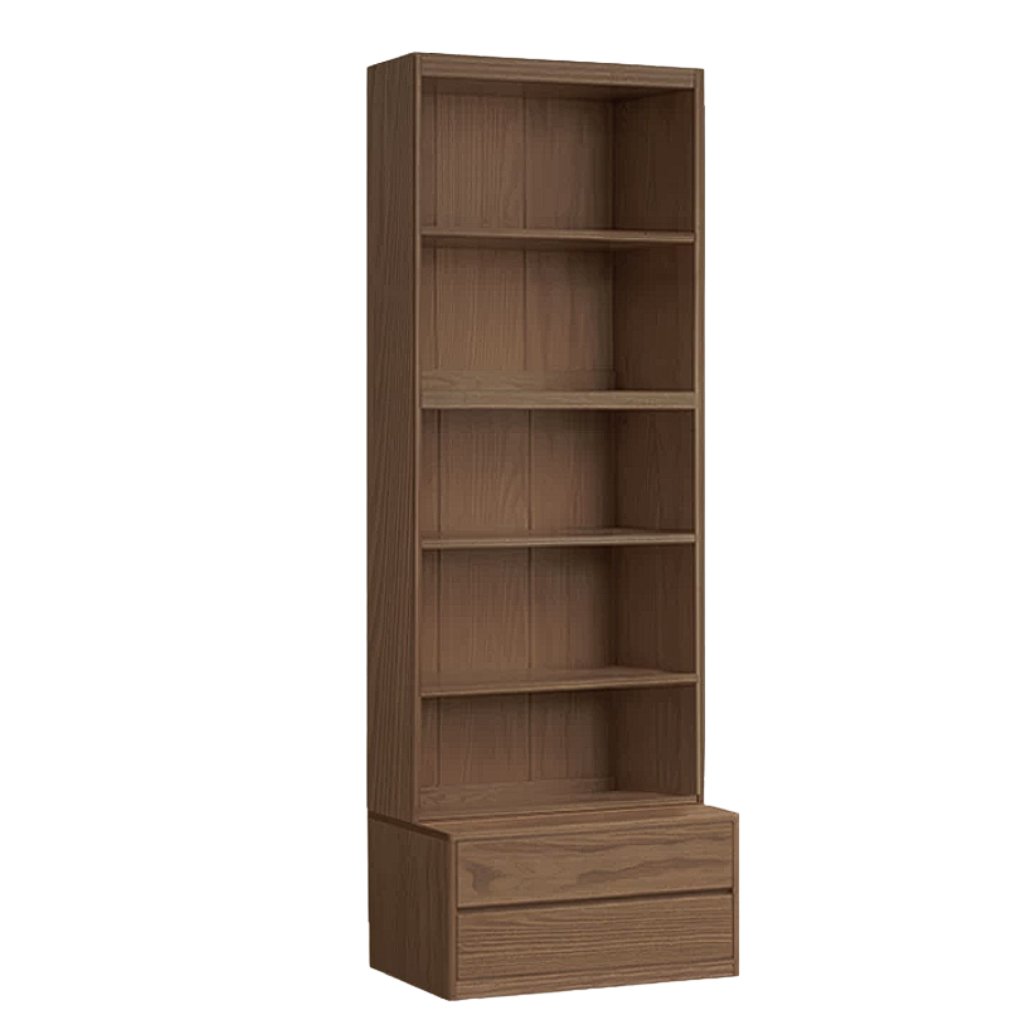 Sandalwood, Oak, Ash Solid Wood Combination Bookcase