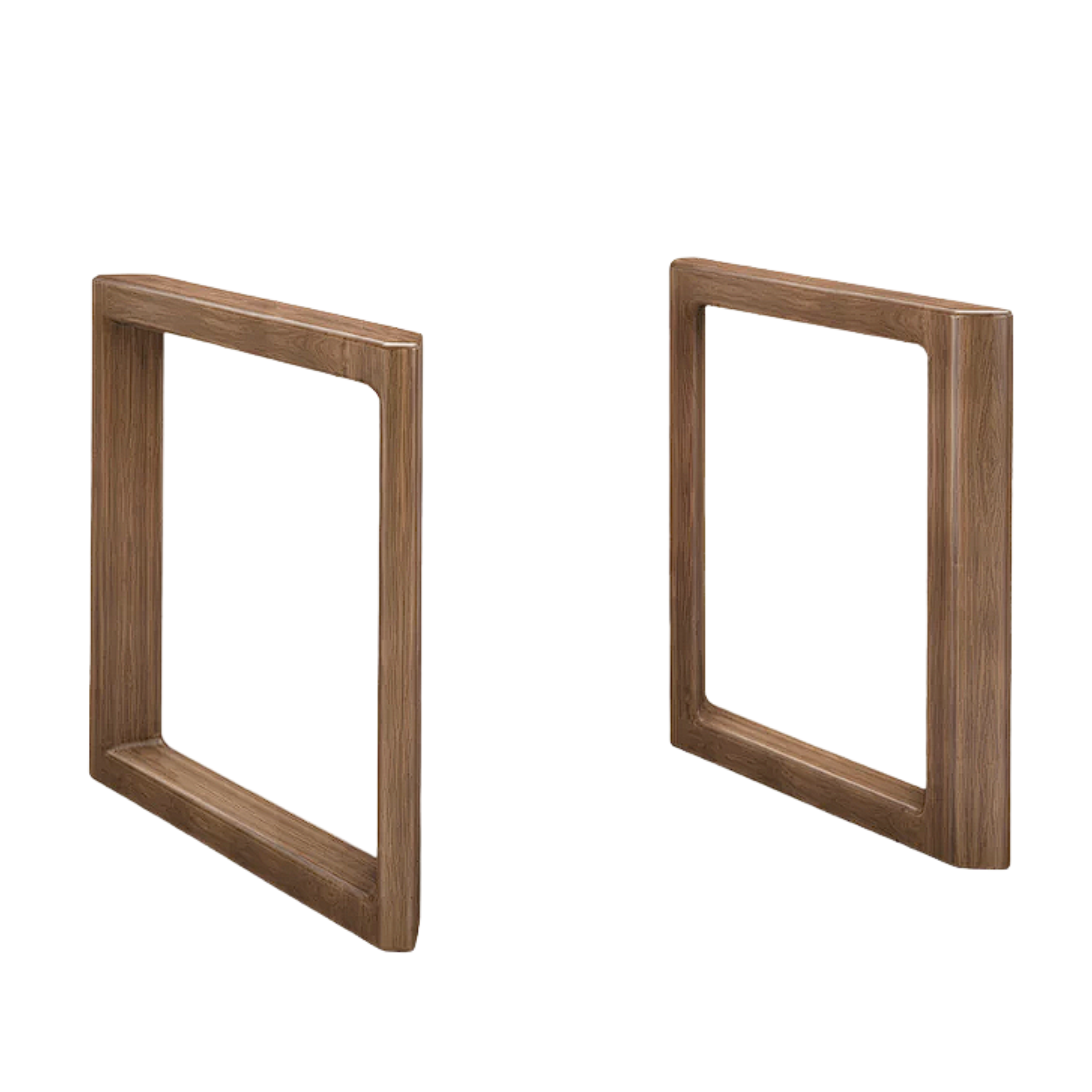 Black Walnut, South American Walnut, Ash Solid Wood, Metal, Acrylic Table Legs