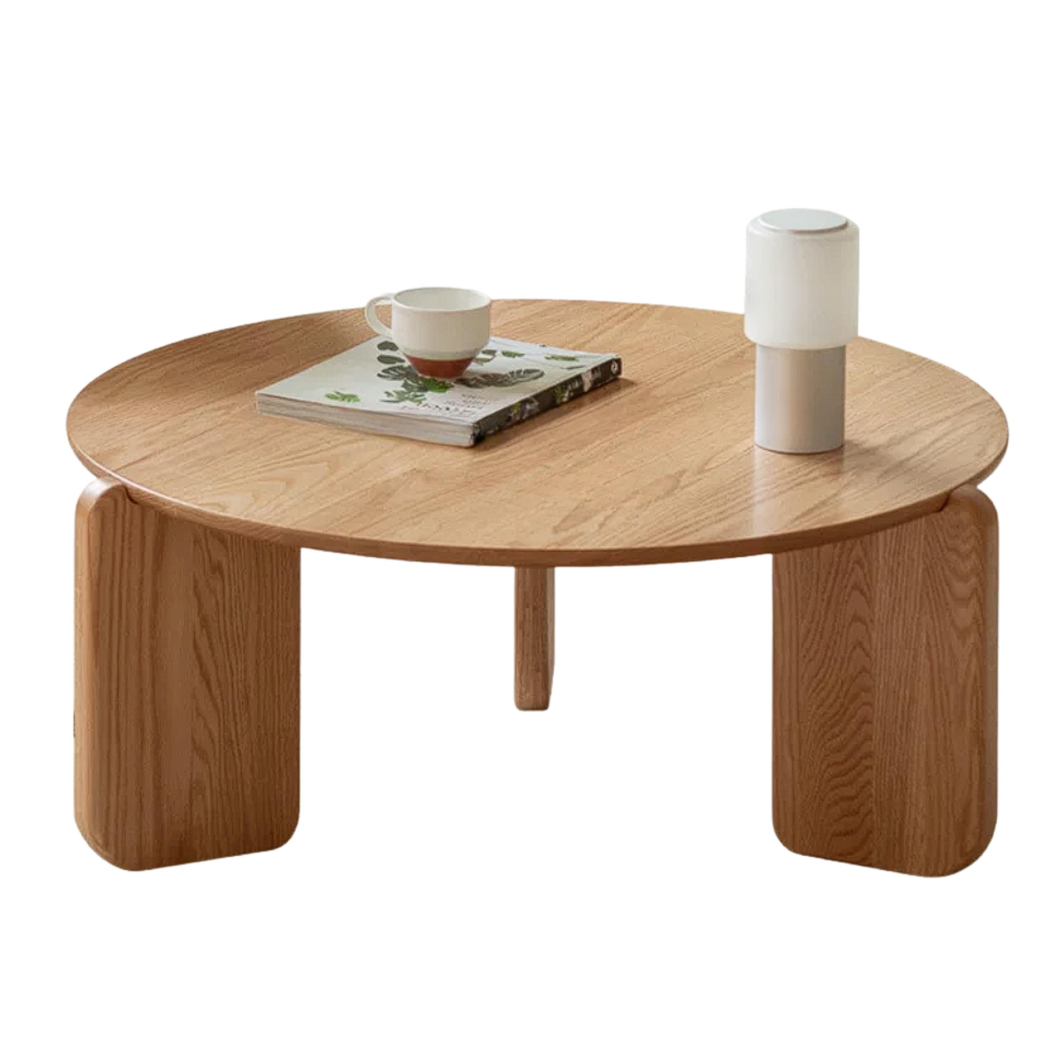 Oak, Ash, White Ash, Tulipwood Solid Wood Slate Coffee Table