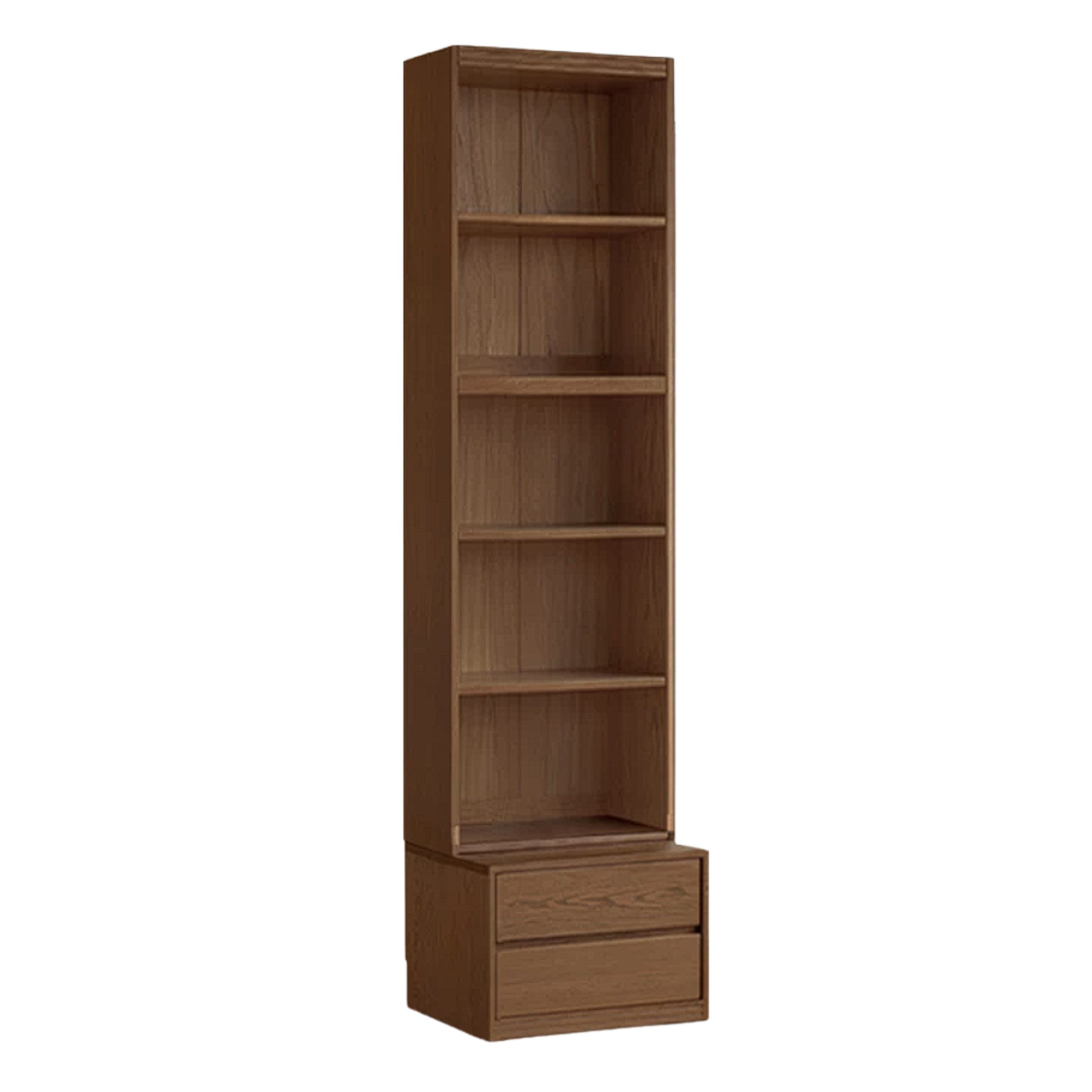 Sandalwood, Oak, Ash Solid Wood Combination Bookcase