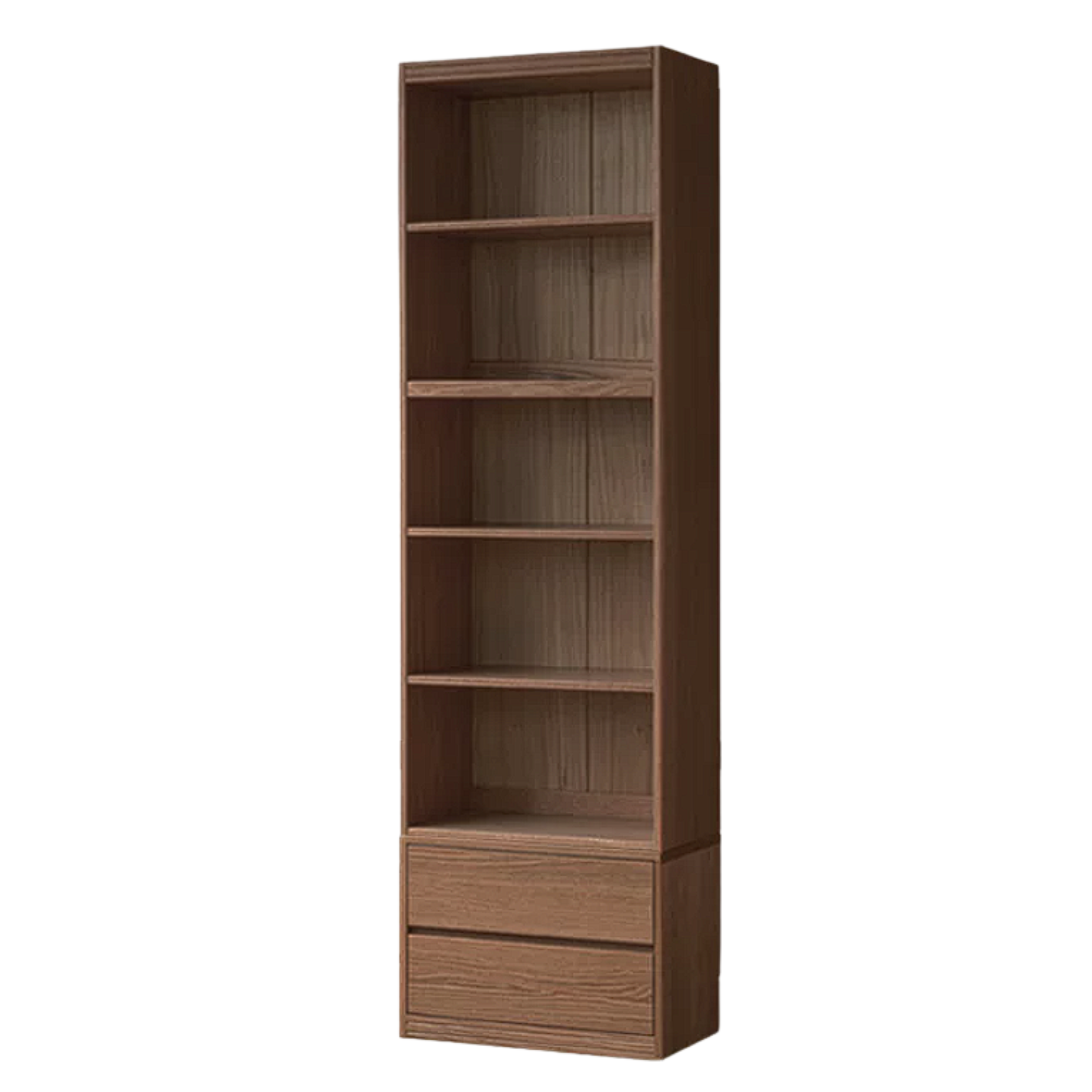 Sandalwood, Oak, Ash Solid Wood Combination Bookcase