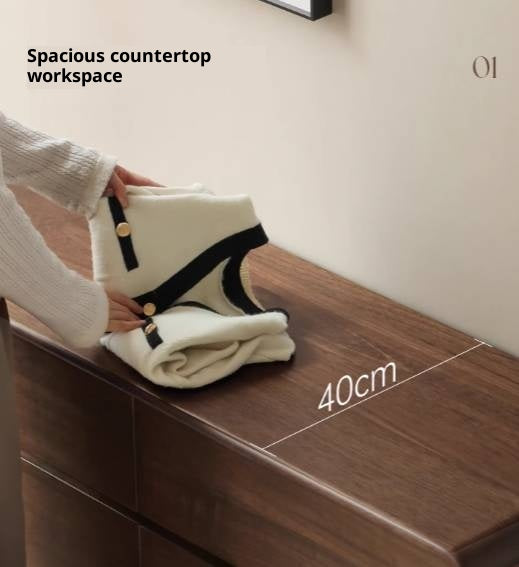 Sandalwood Solid Wood Modern Chest of Drawers