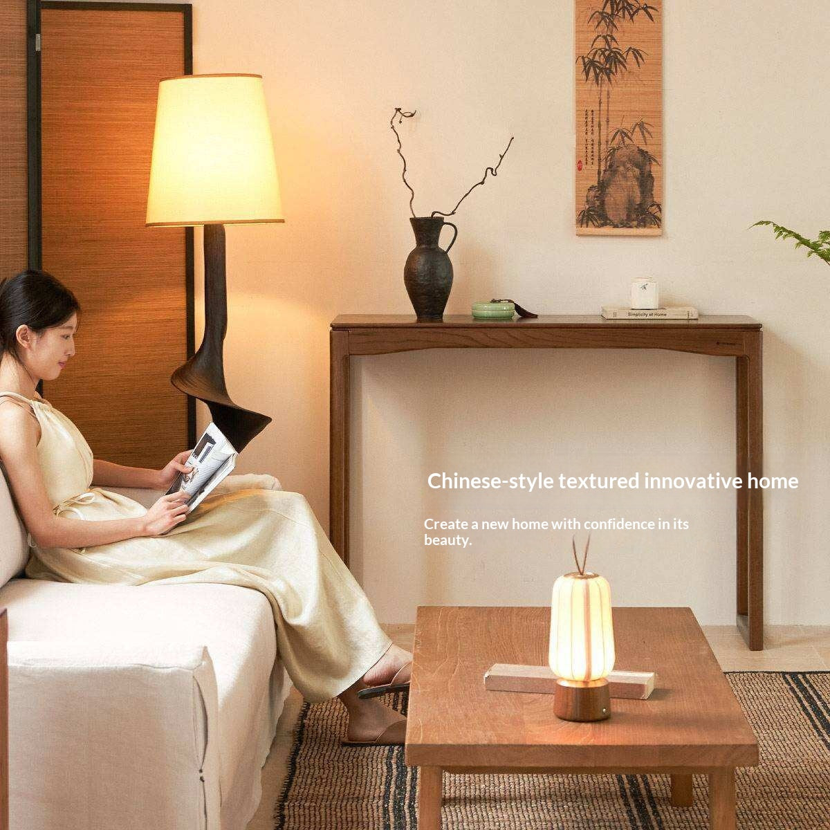 Oak Solid Wood Console Table, Entryway Bench