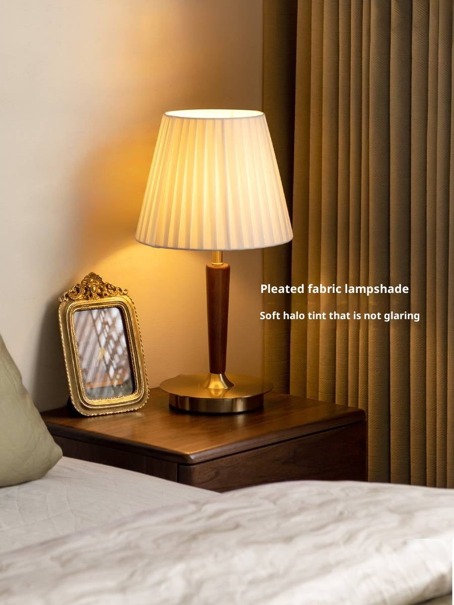 Ash Solid Wood Japanese Style Luxury Lamp