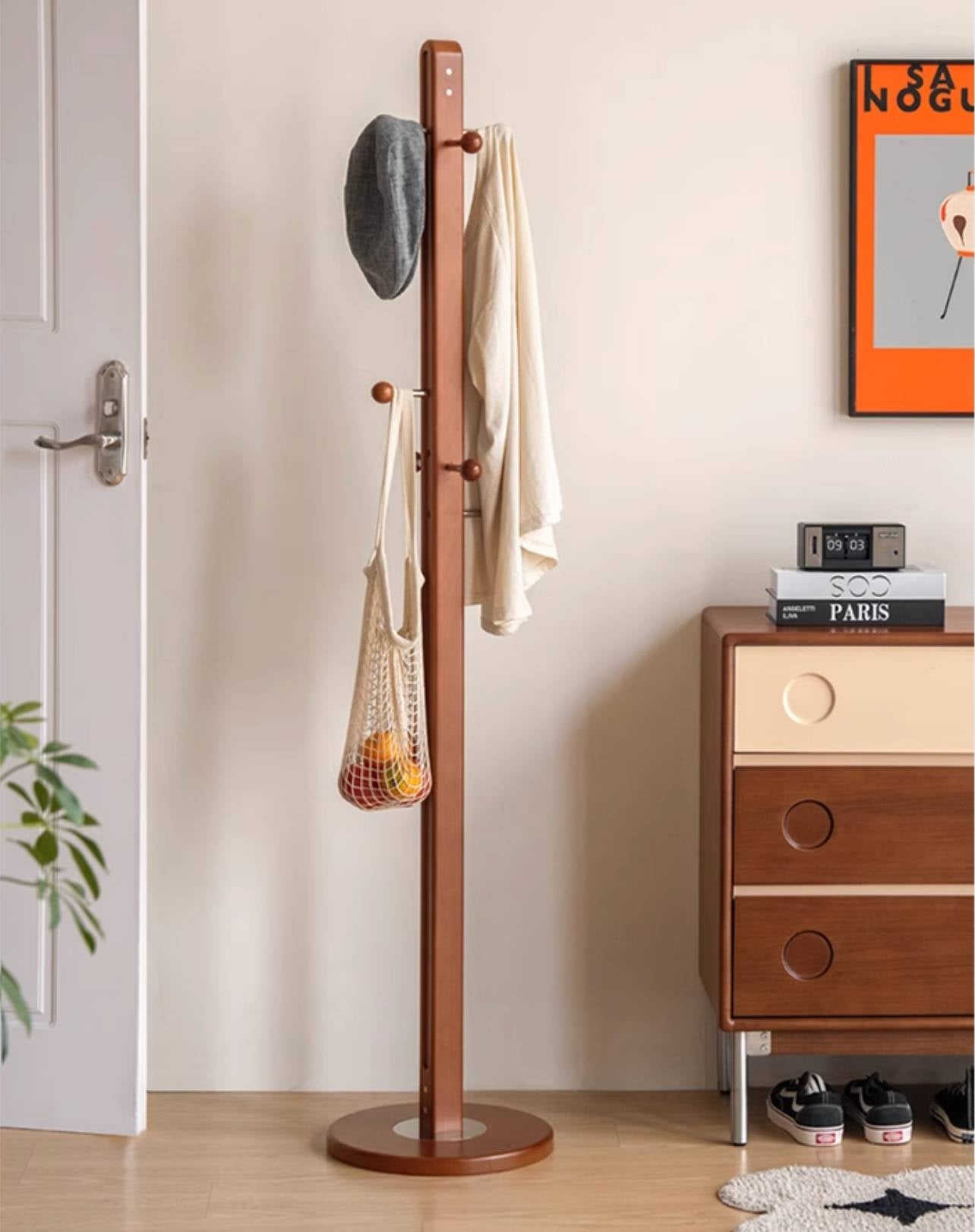 Beech, Ash Solid Wood Medieval Style Hanger