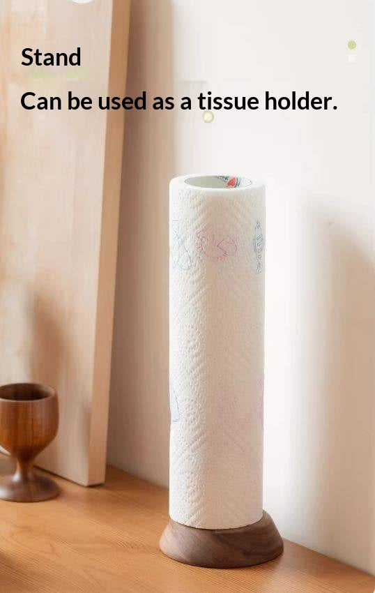 Black Walnut, Beech, Ebony Solid Wood Anti-Scalding Kitchen Mat with Heat Insulation