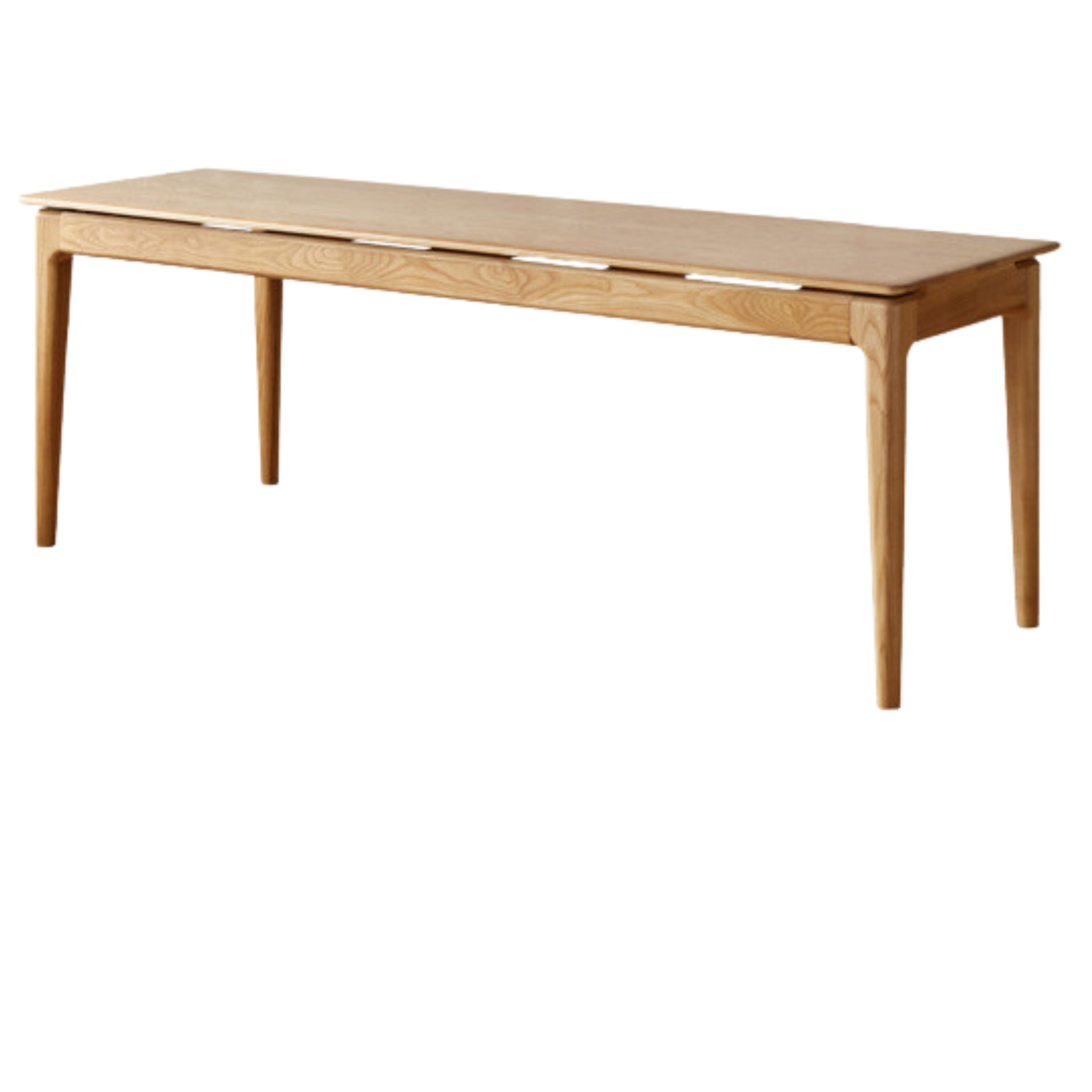 Ash Solid Wood Large Nordic Office Desk