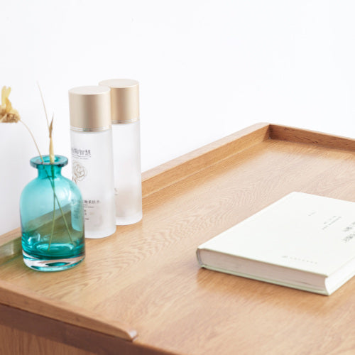 Oak Dressing Table Multifunctional nightstand