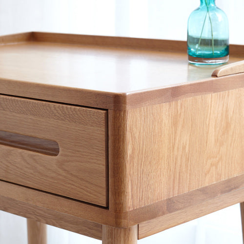 Oak Dressing Table Multifunctional nightstand