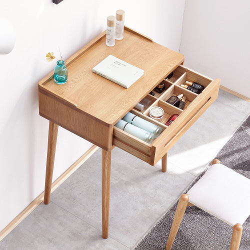 Oak Dressing Table Multifunctional nightstand