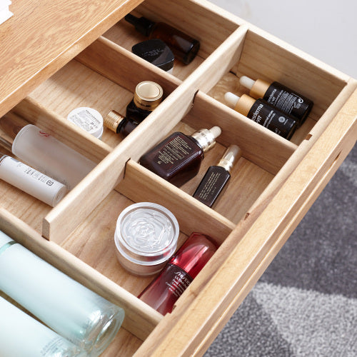 Oak Dressing Table Multifunctional nightstand