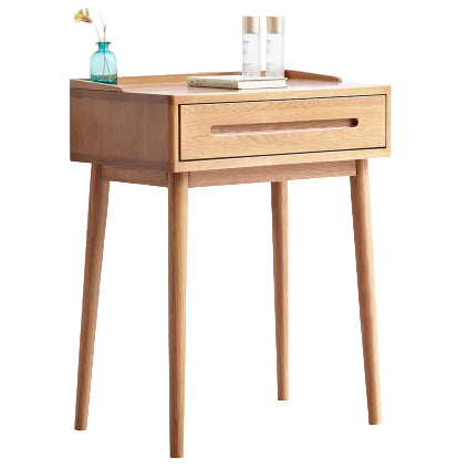 Oak solid wood Corner Vanity Table