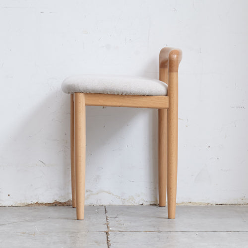 Beech Solid Wood Makeup Stool
