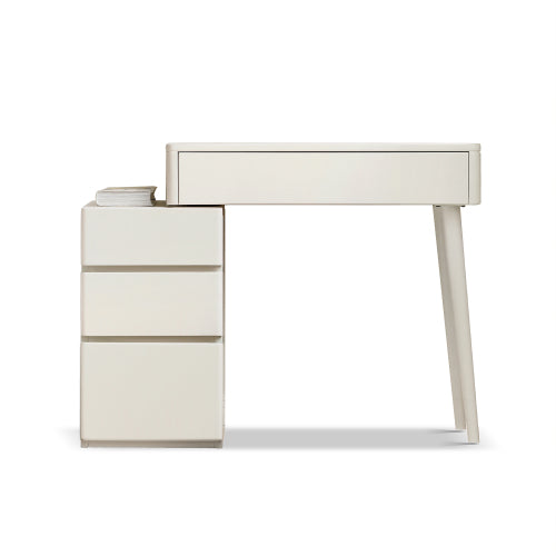 Poplar Solid Wood Cream Style Dressing Table
