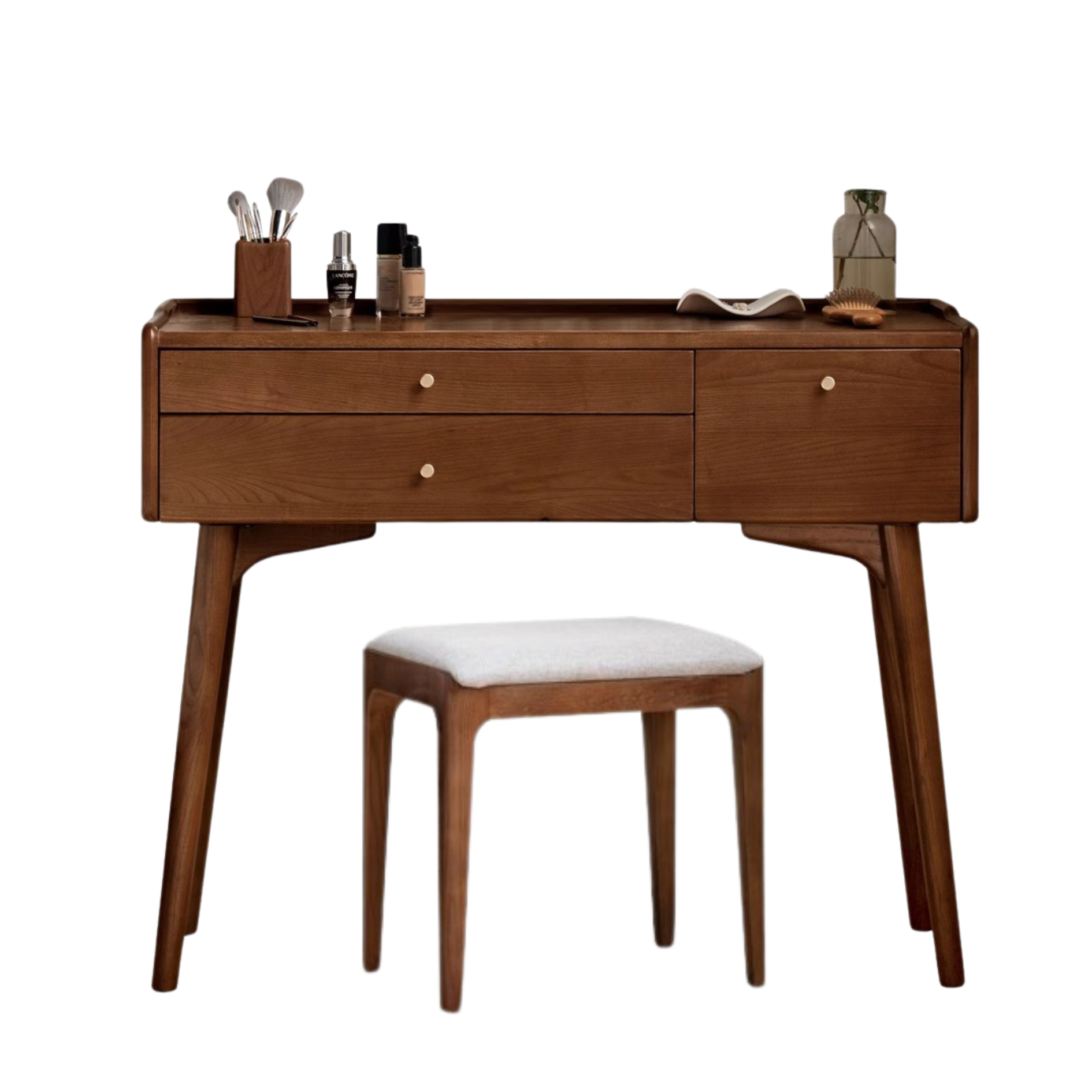 Black Walnut , Ash solid wood Dressing table: