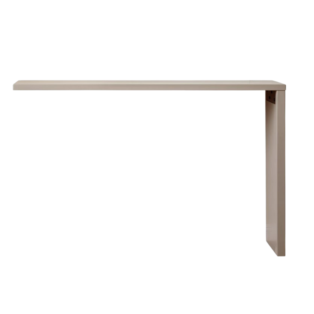 Poplar solid wood telescopic dressing table three drawers:
