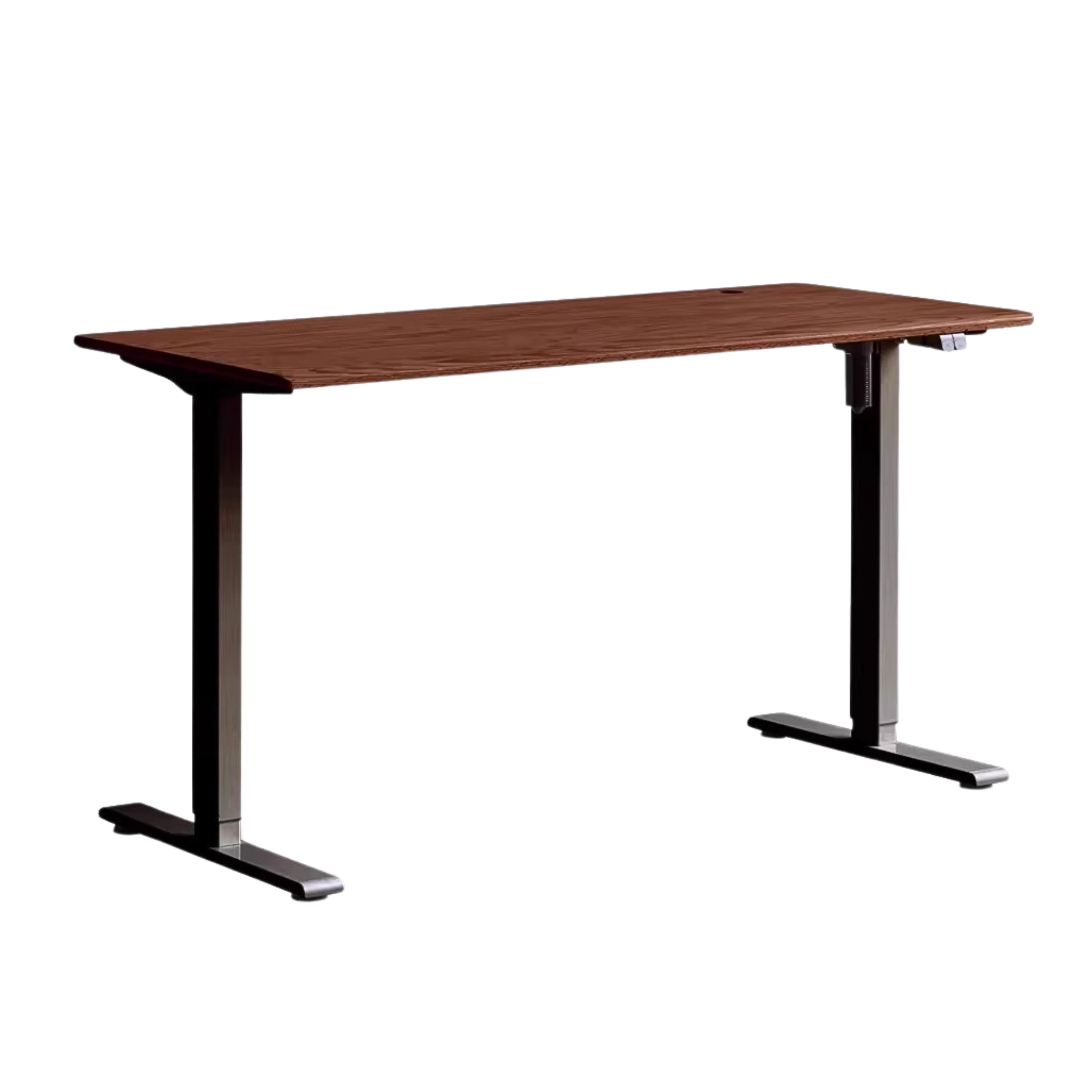 Black walnut ,Oak solid woof standing desk, Sit-Stand electric lift Table