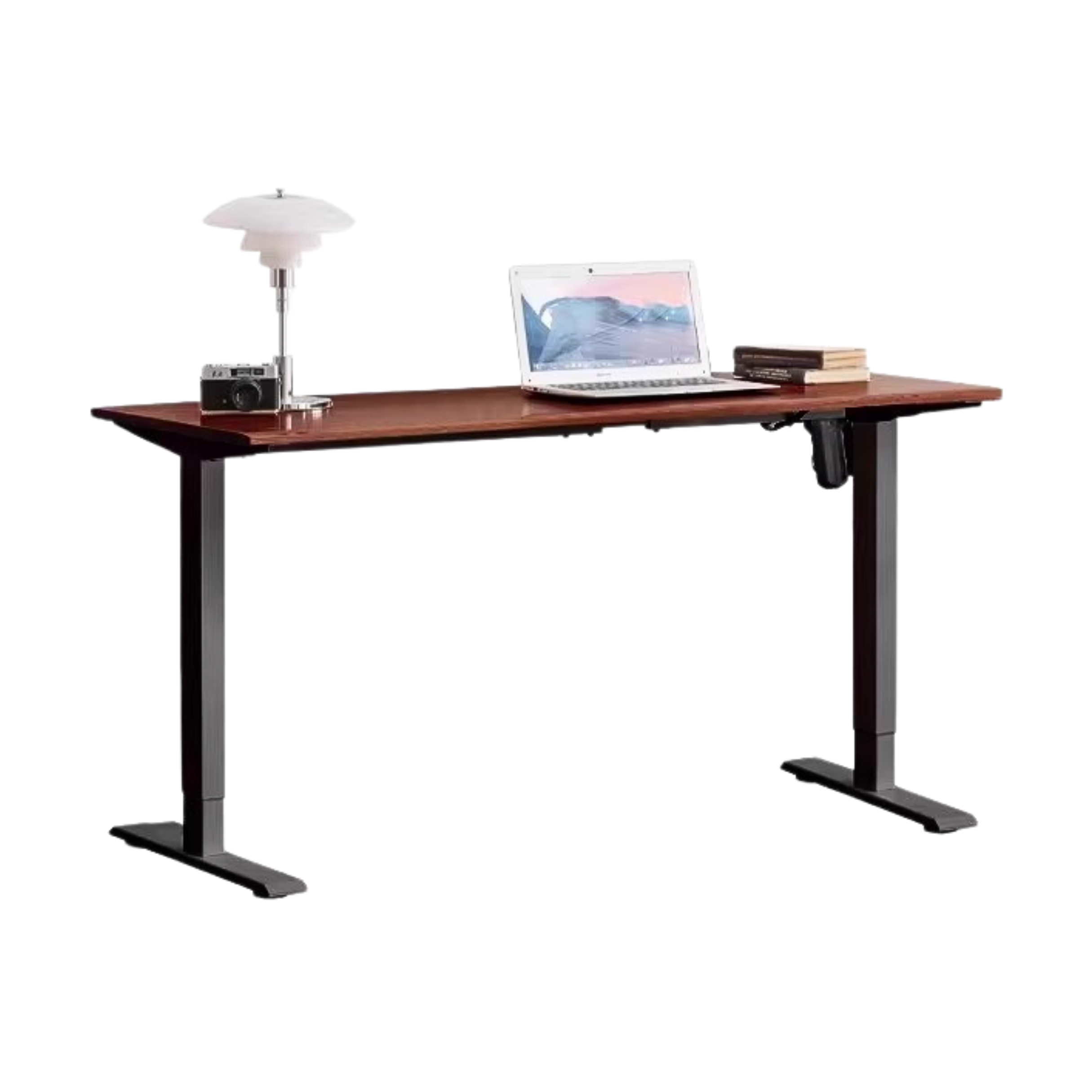 Black walnut ,Oak solid woof standing desk, Sit-Stand electric lift Table