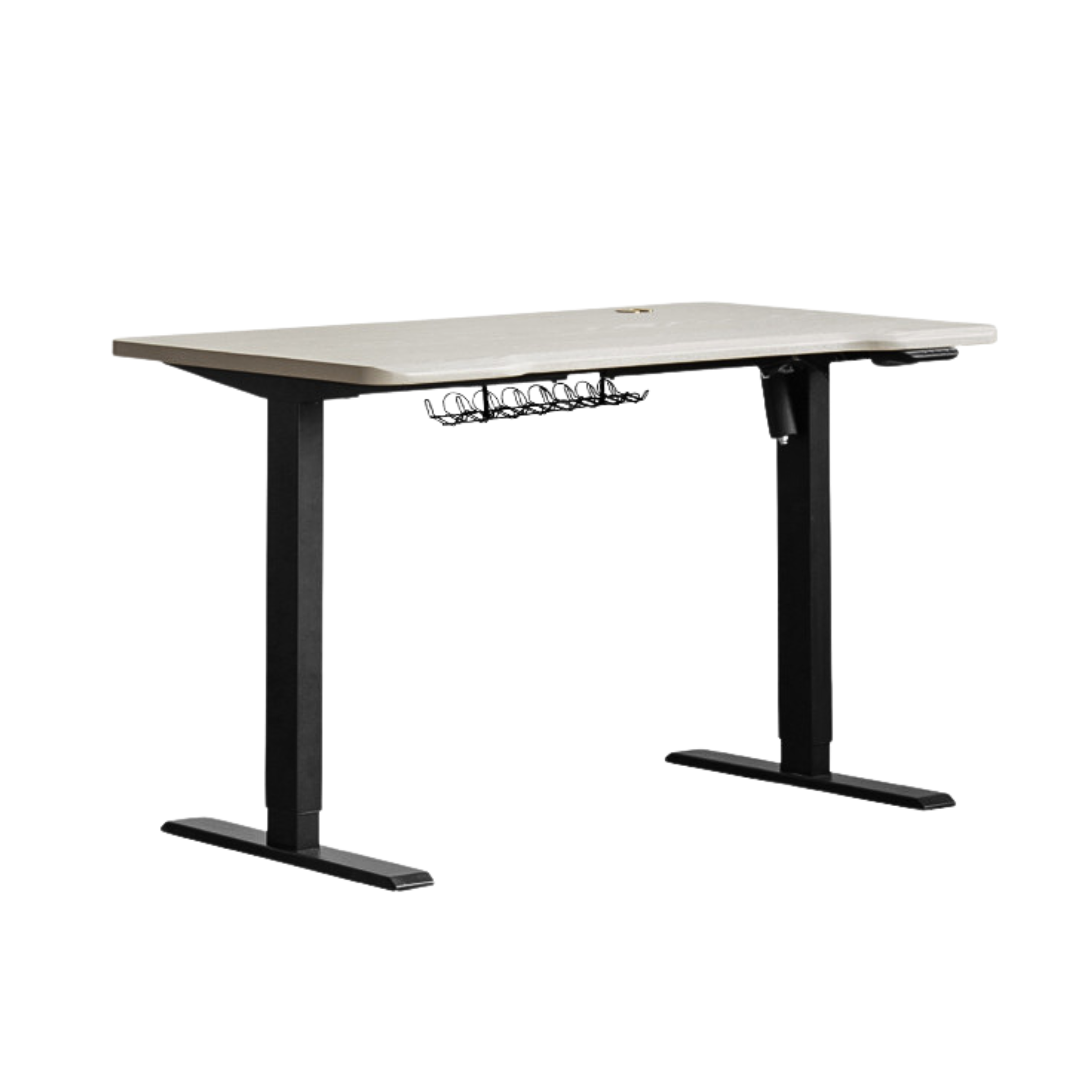 Oak solid wood Standing desk electric lift table: