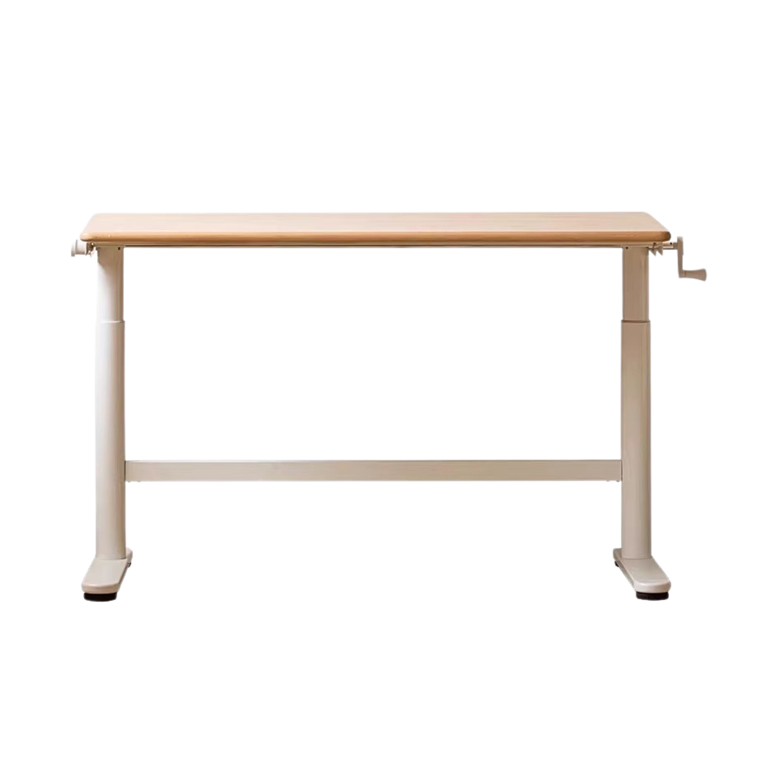 Beech Solid Wood Hand-Cranked Lifting Table Board Shelf  DIY