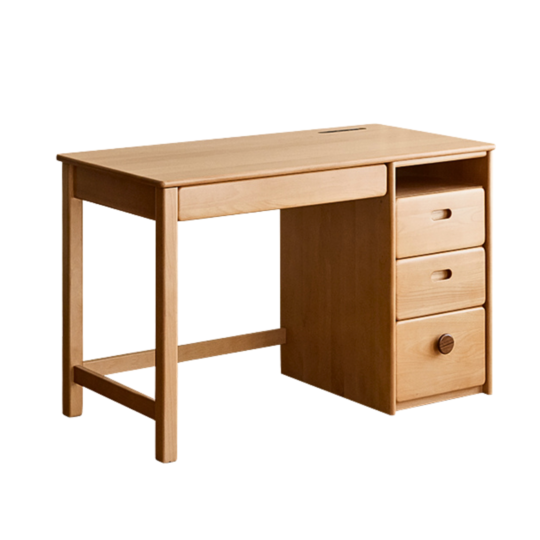 Beech solid wood combination simple children's desk