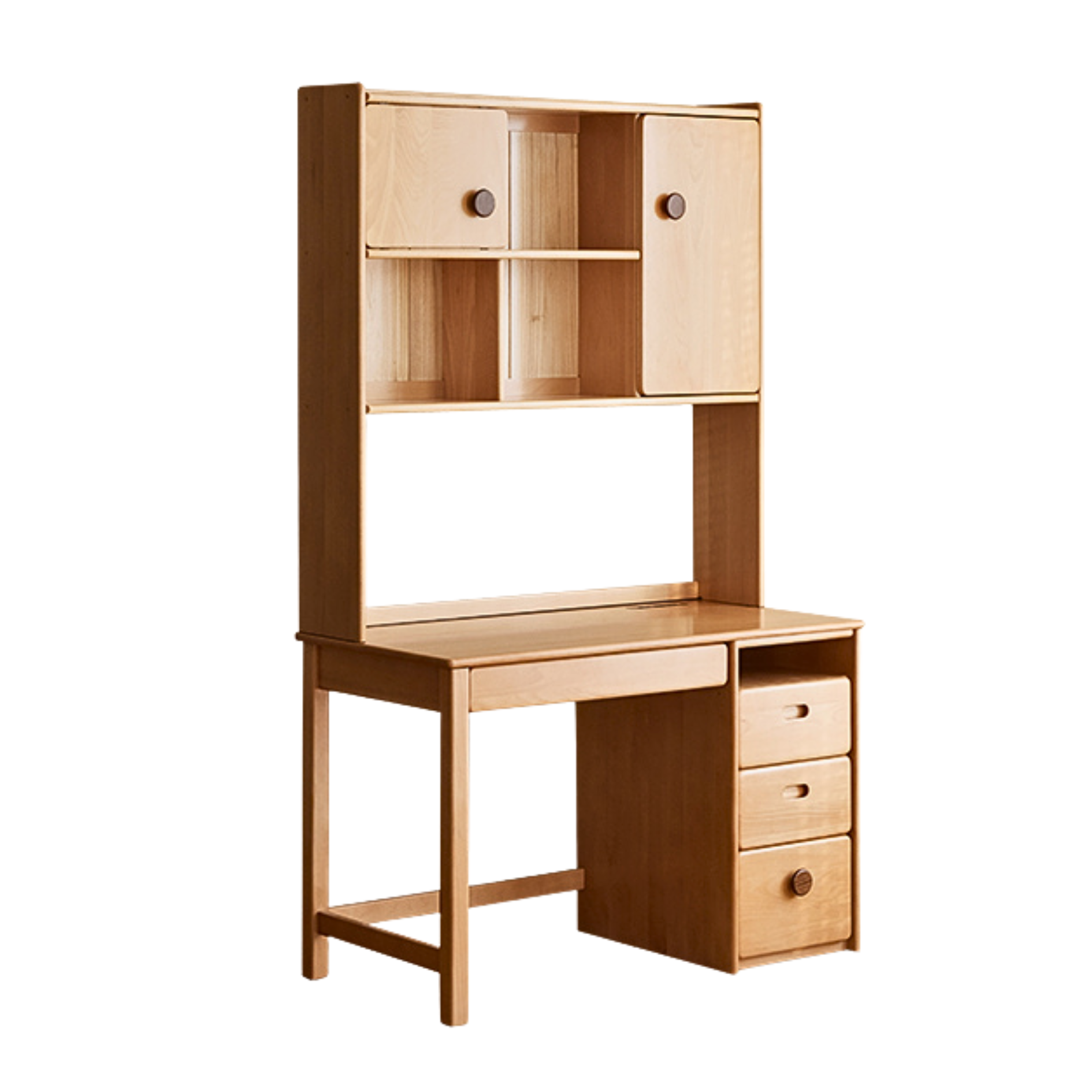 Beech Solid Wood Combination Simple Children's Desk