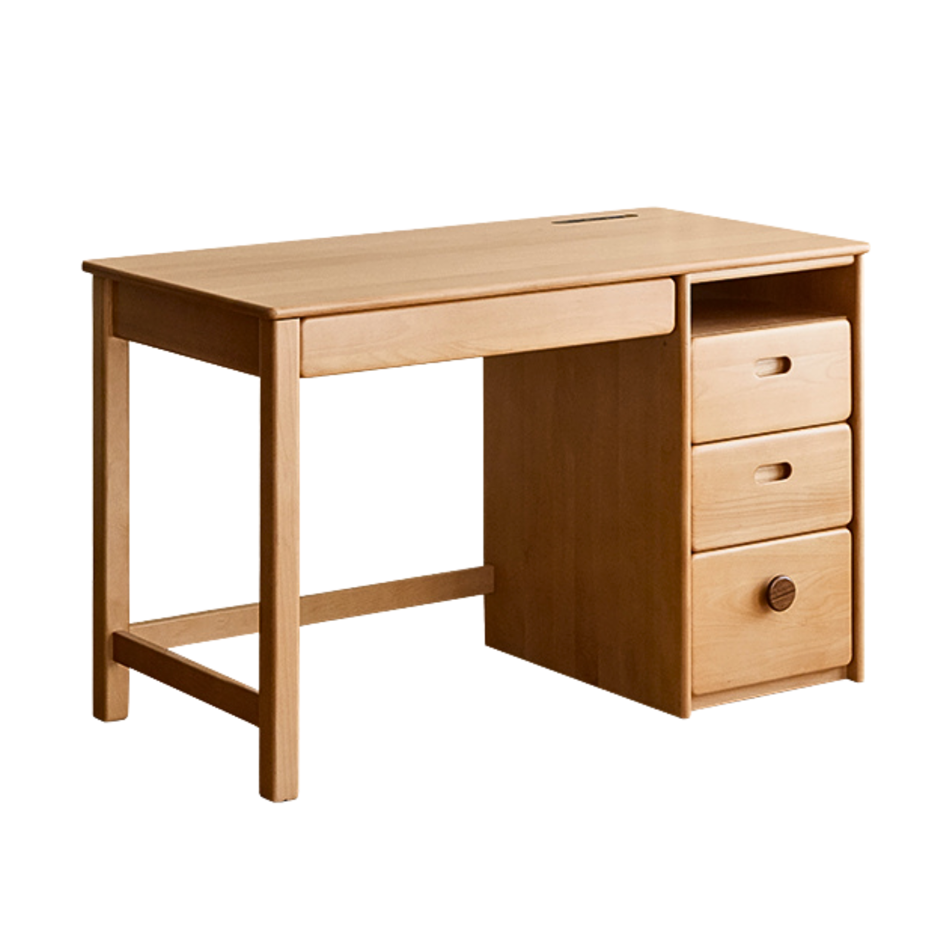 Beech solid wood combination simple children's desk