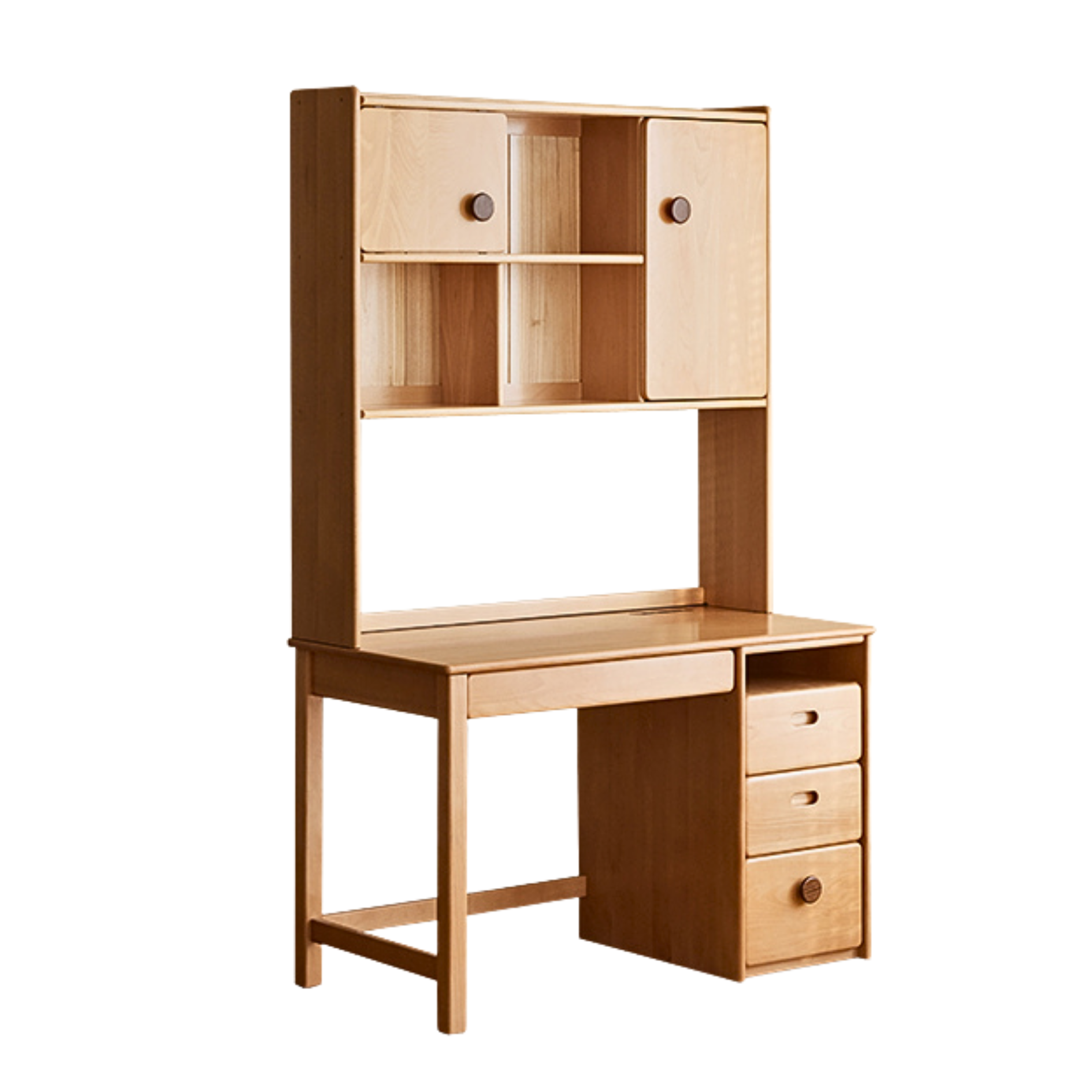 Beech solid wood combination simple children's desk