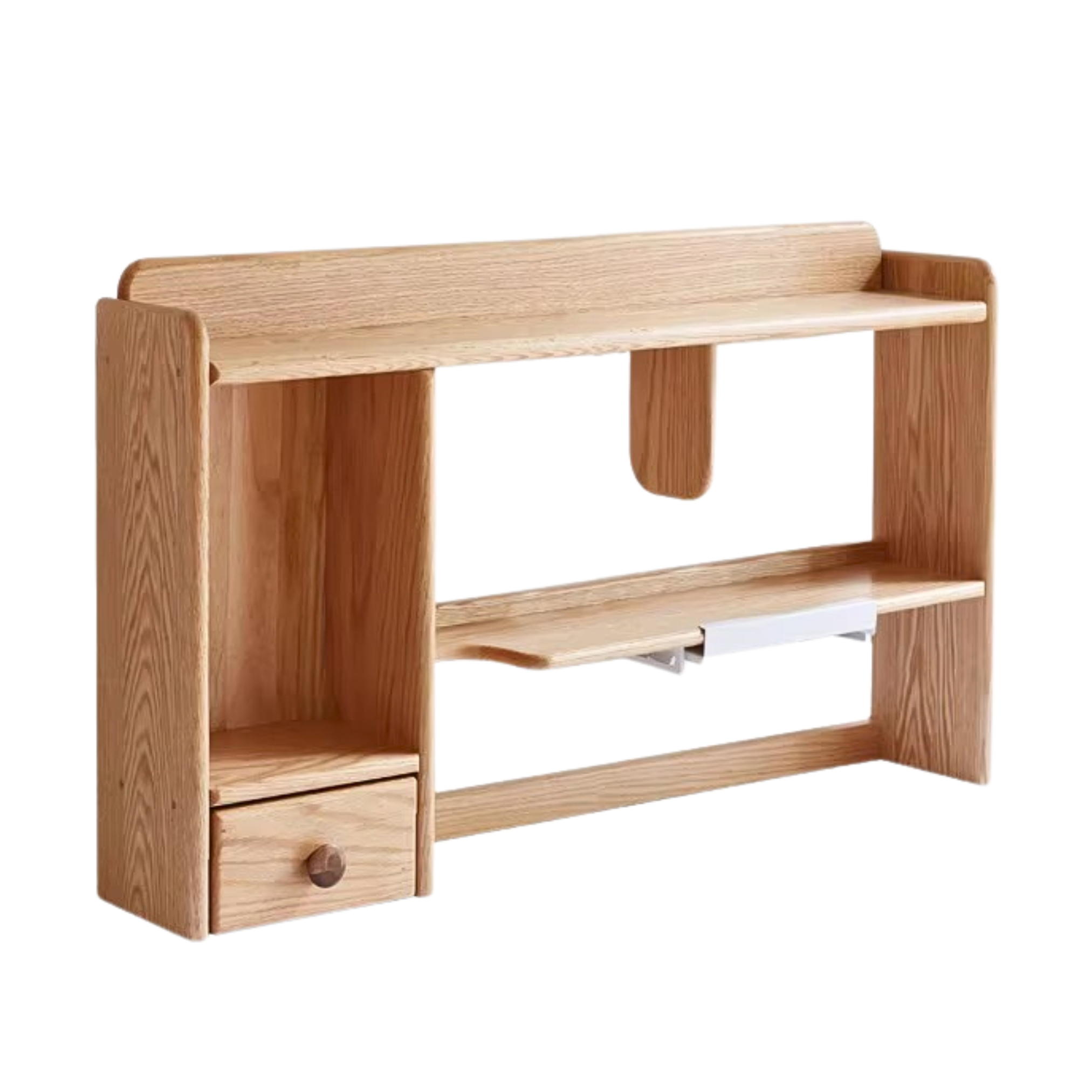 Oak, Beech Solid Wood Shelf  Bookshelf