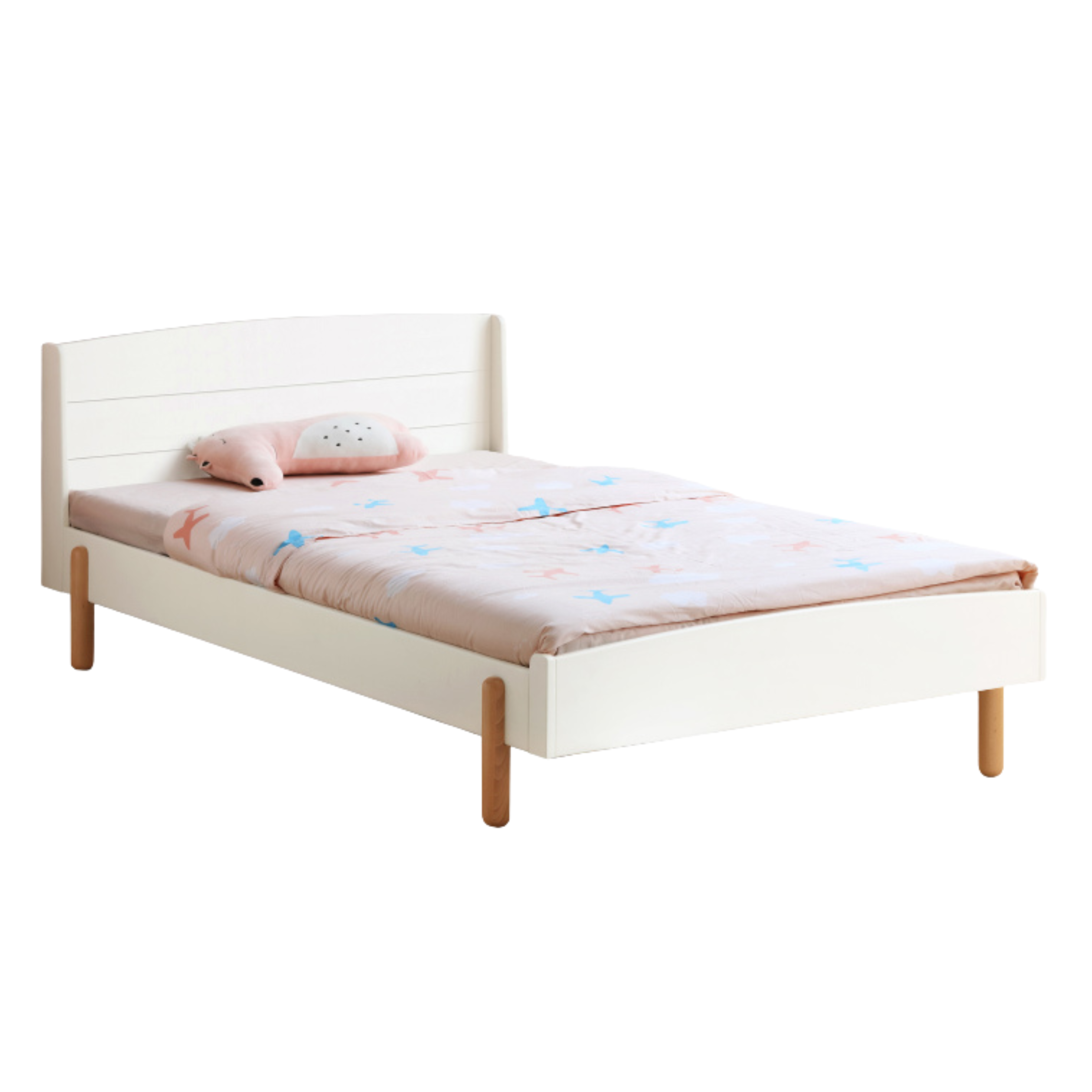 Poplar Solid wood bed for boy and girl<