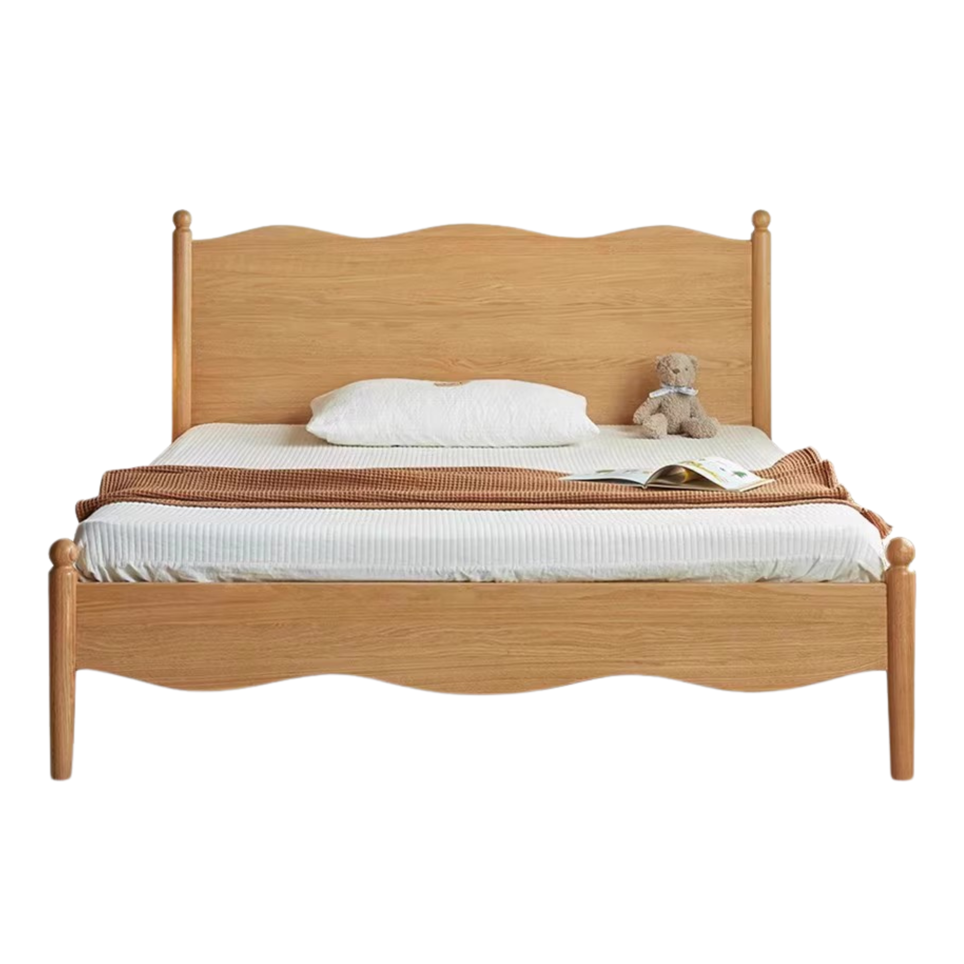 Oak, Beech solid wood children's bed girl princess bed ,boy bed<